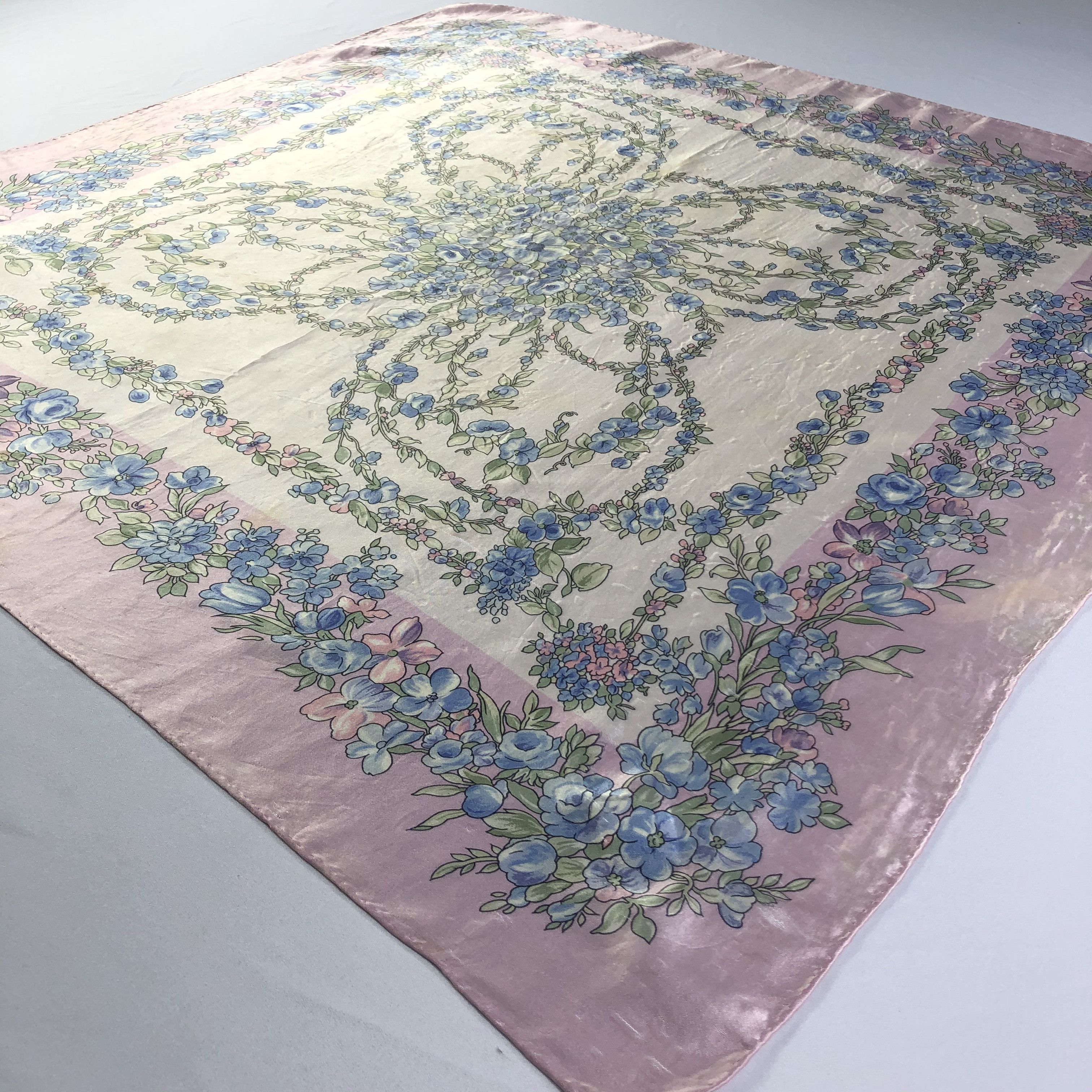 Vintage Vintage Silk Scarf Size ONE SIZE - 3 Thumbnail