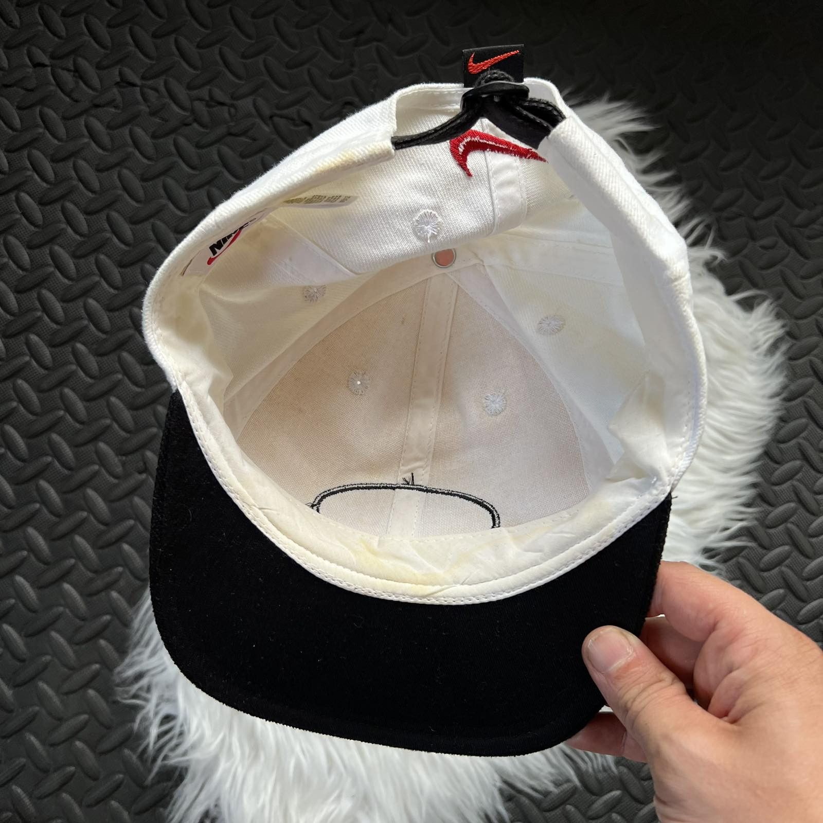 Vintage Vintage Nike Air Swoosh 90s Cap Size ONE SIZE - 6 Thumbnail