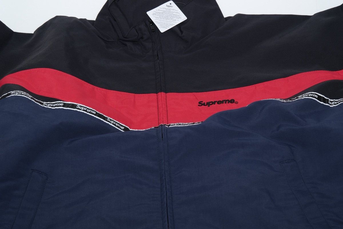 Supreme SUPREME LOGO TAPING TRACK PANT (NAVY) (M) SS26 Size US M / EU 48-50 / 2 - 7 Thumbnail