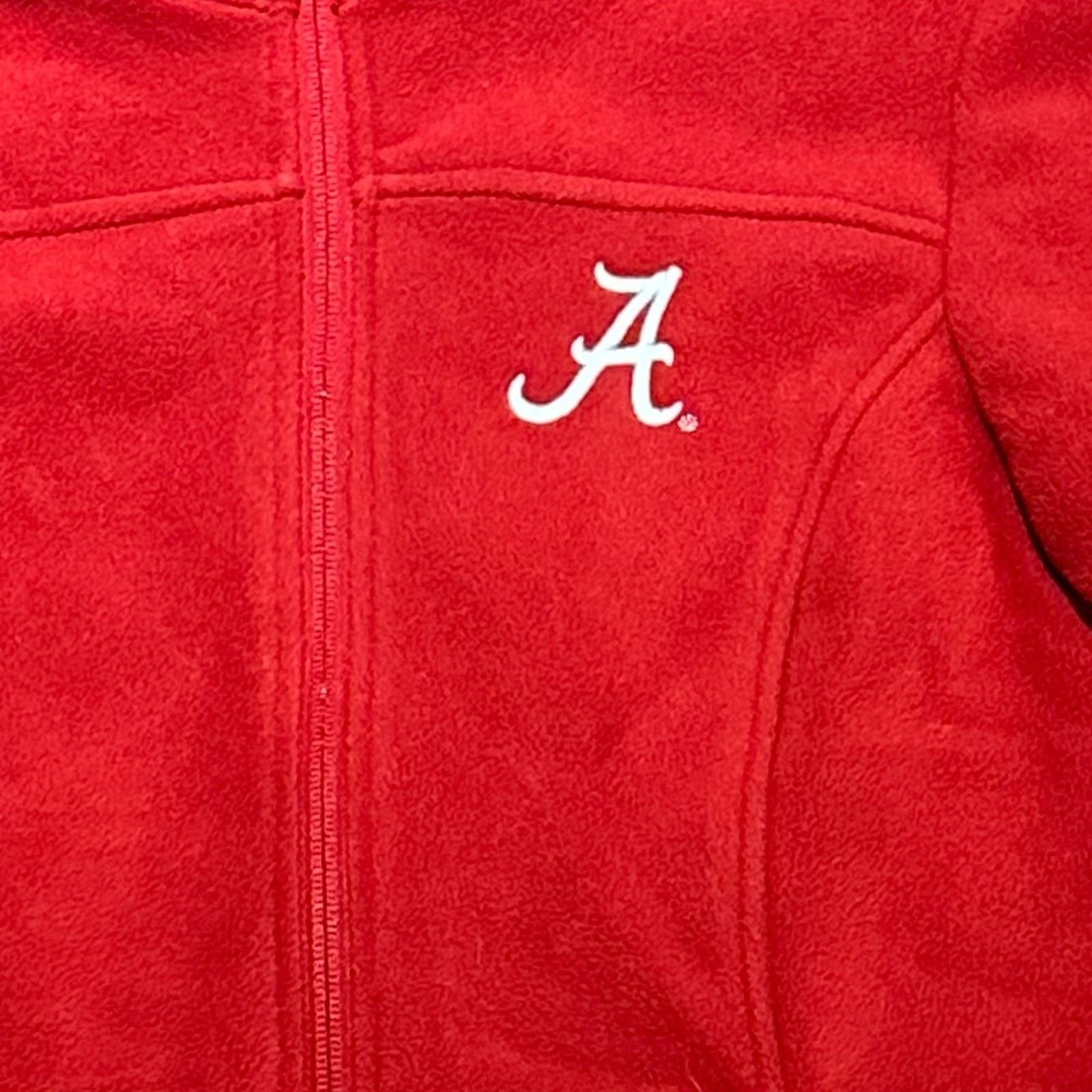 Columbia Columbia Women's Small Red Alabama Full Zip Fleece Jacket Size S / US 4 / IT 40 - 4 Thumbnail