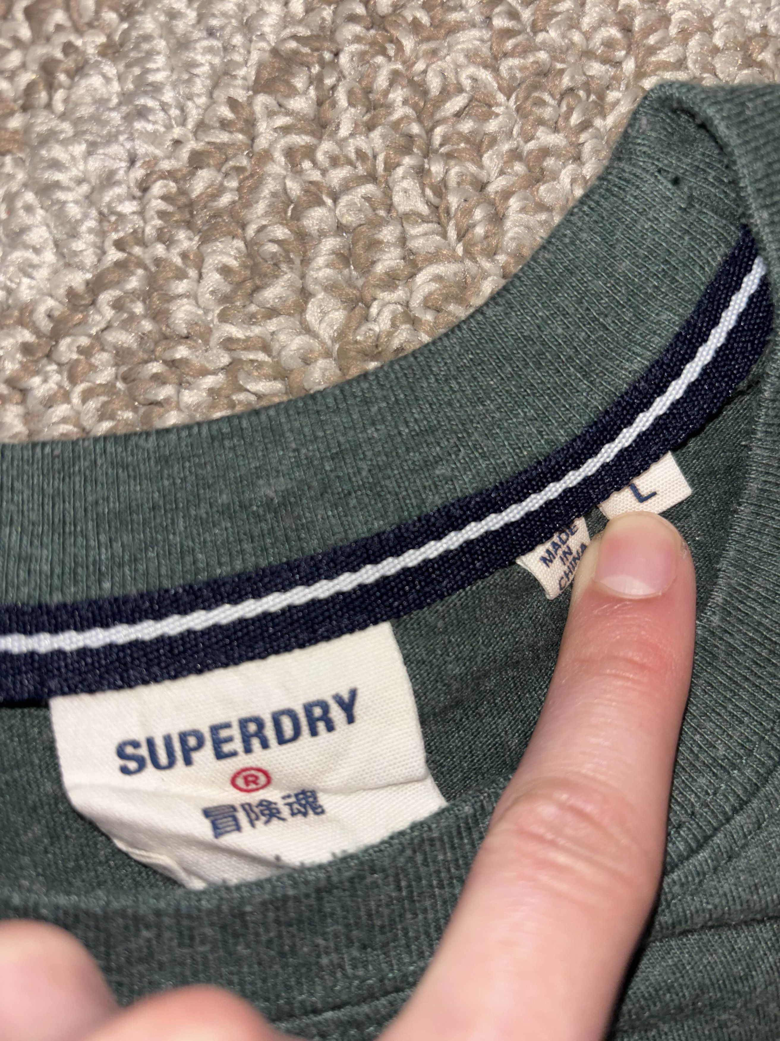 Superdry Superdry Code Logo Applique Long Sleeve Shirt Size US L / EU 52-54 / 3 - 4 Thumbnail