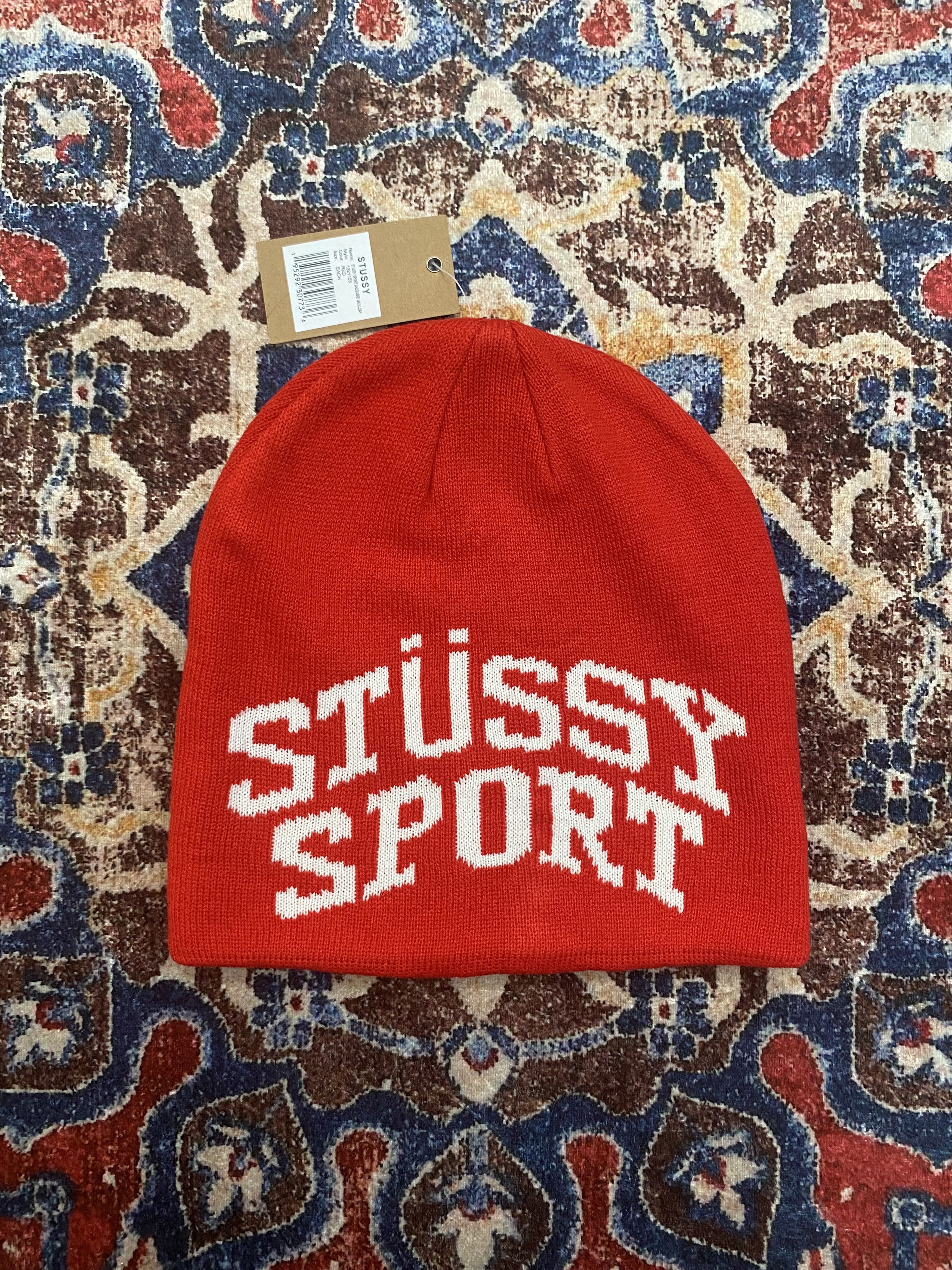 【STUSSY】25ss SKULLCAP WAFFLE Stüssy Skullcap Waffle Bone