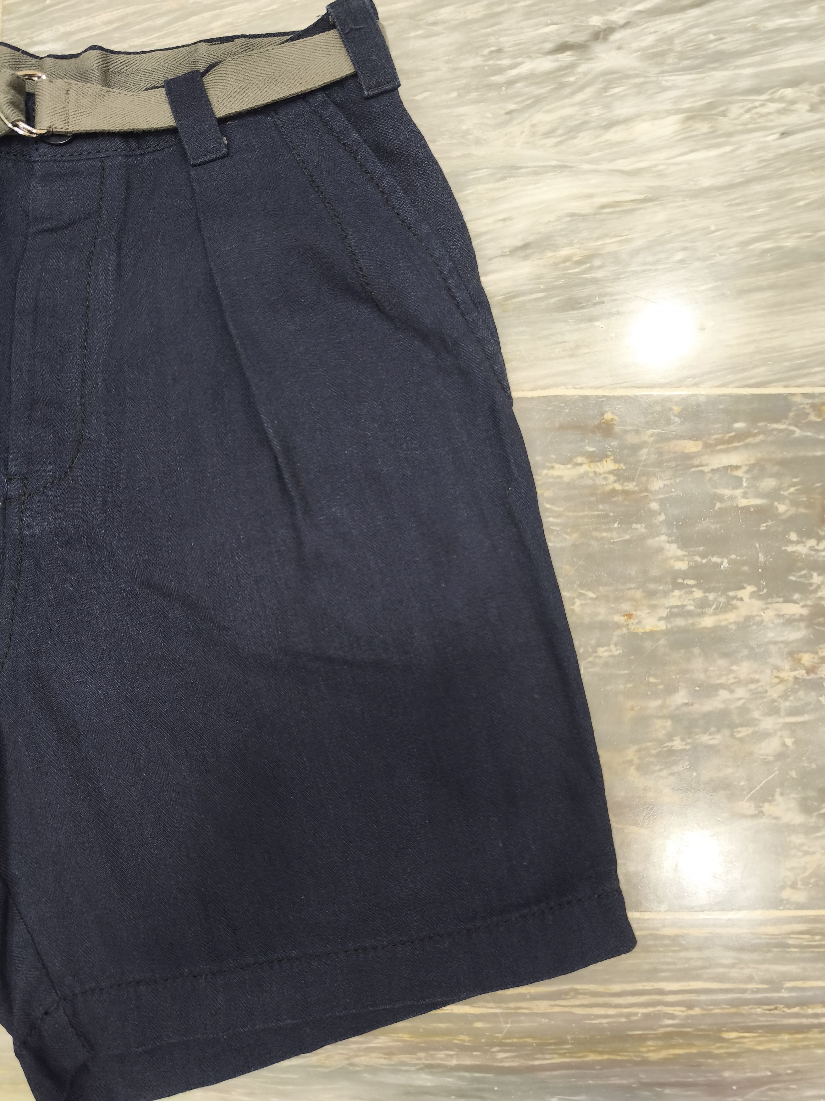 Sacai Sacai Drop crotch Jorts with Belt Size US 34 / EU 50 - 4 Thumbnail