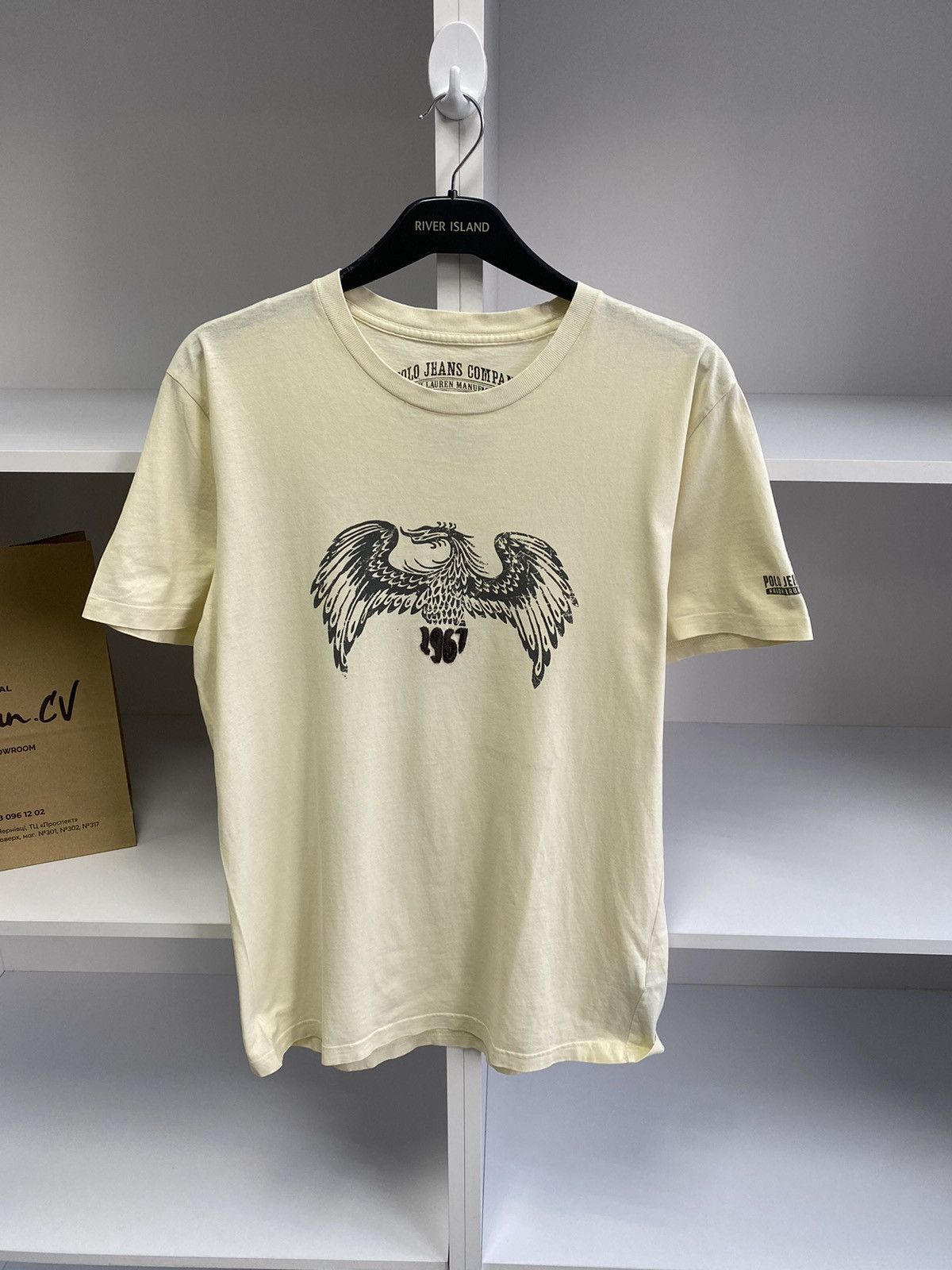 Polo Ralph Lauren × Vintage Vintage Polo Jeans Company Archival Y2K T-Shirt Size US M / EU 48-50 / 2 - 5 Thumbnail