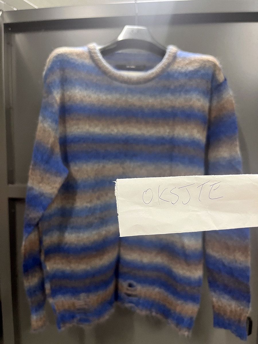 Song For The Mute SFTM, Song for the Mute destroyed oversized knit 2 Size US M / EU 48-50 / 2 - 4 Thumbnail