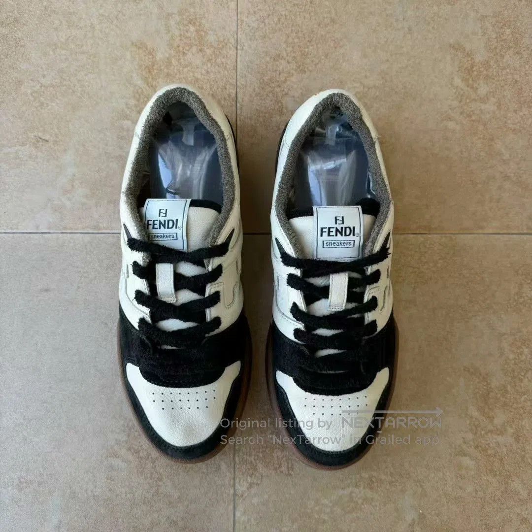 Fendi fendi leather patchwork sneakers size 43. Size US 9 / EU 42 - 2 Thumbnail