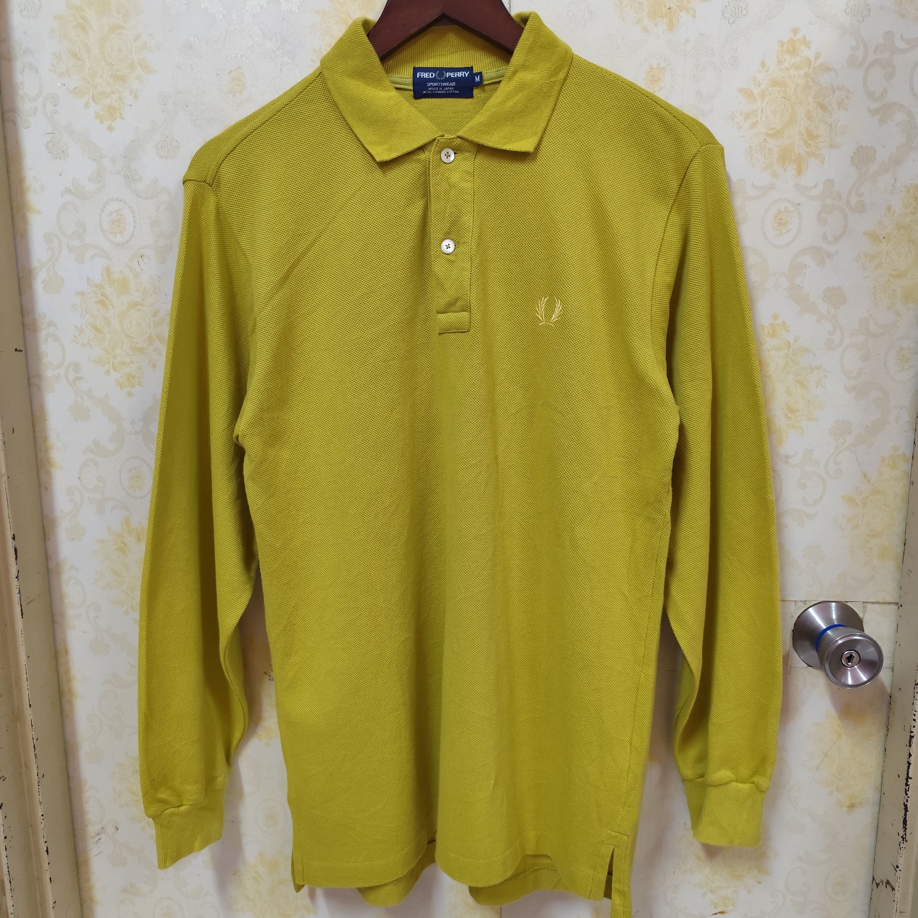 Fred Perry × Vintage 🇯🇵VINTAGE FRED PERRY LONG SLEEVE SHIRT MADE IN JAPAN Size US M / EU 48-50 / 2 - 1 Thumbnail