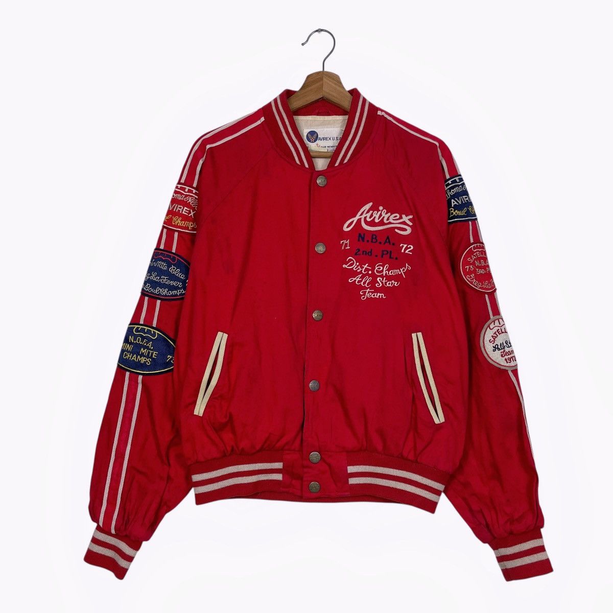 Avirex Vintage Avirex NBA Varsity Jacket Size US S / EU 44-46 / 1 - 1 Thumbnail