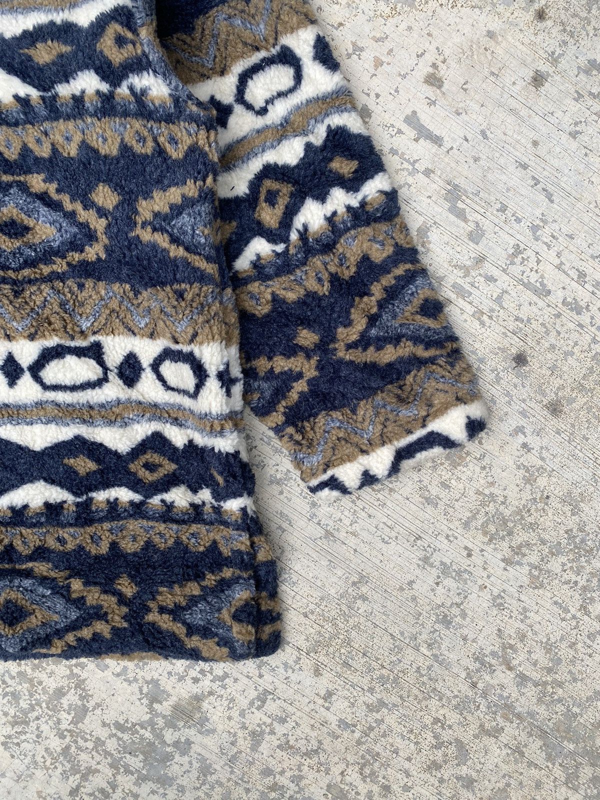 Japanese Brand AW Acosto navajo printed fleece Size US M / EU 48-50 / 2 - 4 Thumbnail
