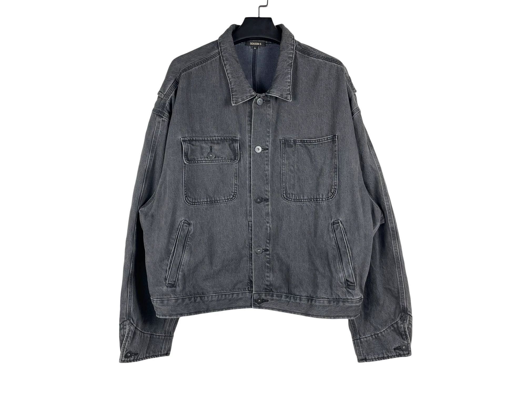 Yeezy yeezy season 5 sherpa denim jacket | Grailed