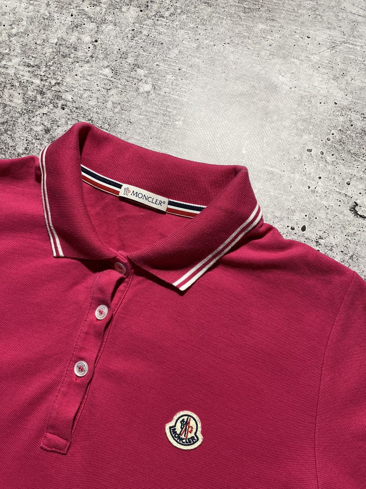 Moncler 💗MONCLER Luxury polo shirt Size M / US 6-8 / IT 42-44 - 5 Thumbnail