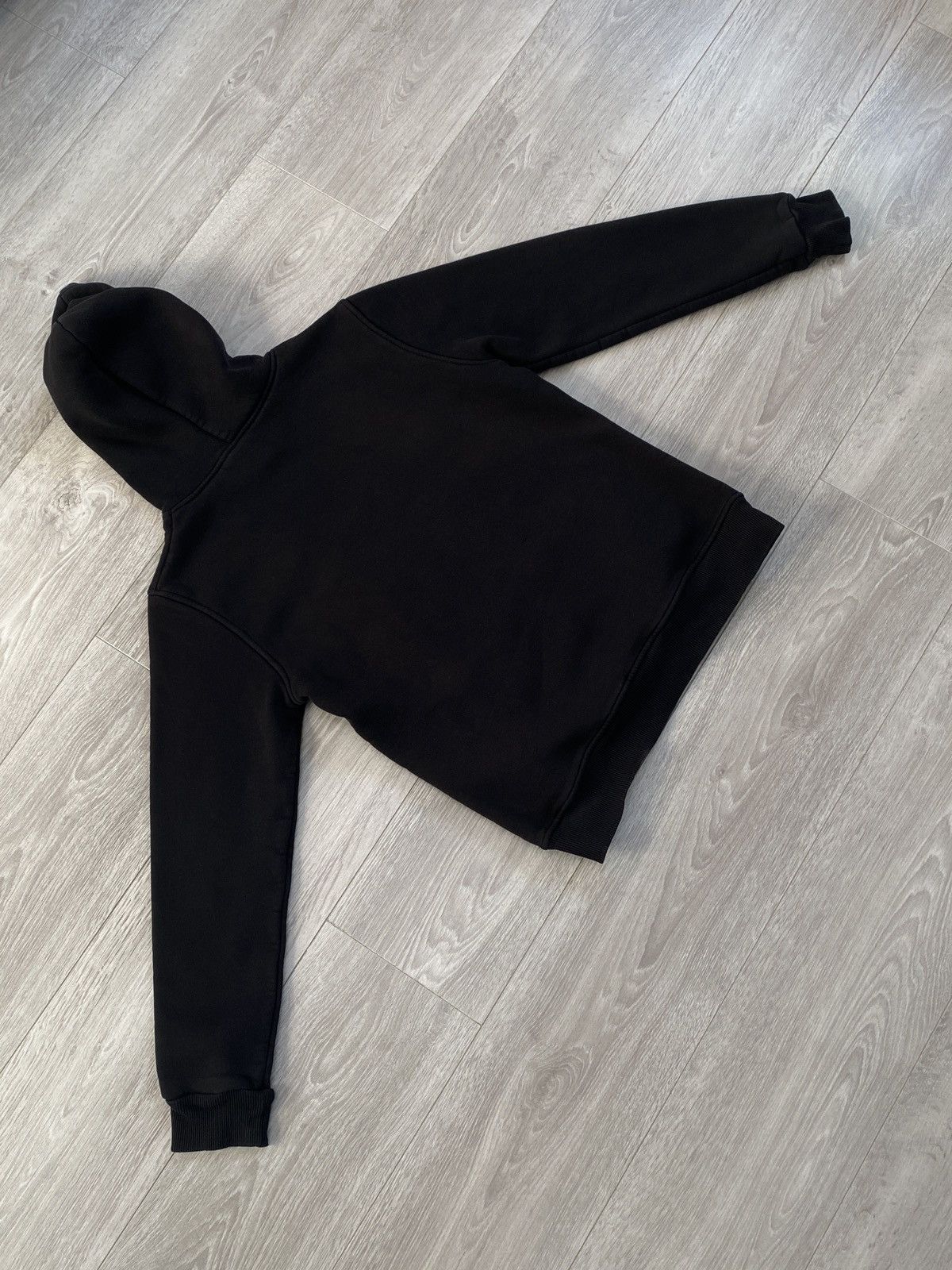 Nike Bootleg Vintage Black Nike Center Swoosh Hoodie Sweatshirt S Size US S / EU 44-46 / 1 - 8 Thumbnail
