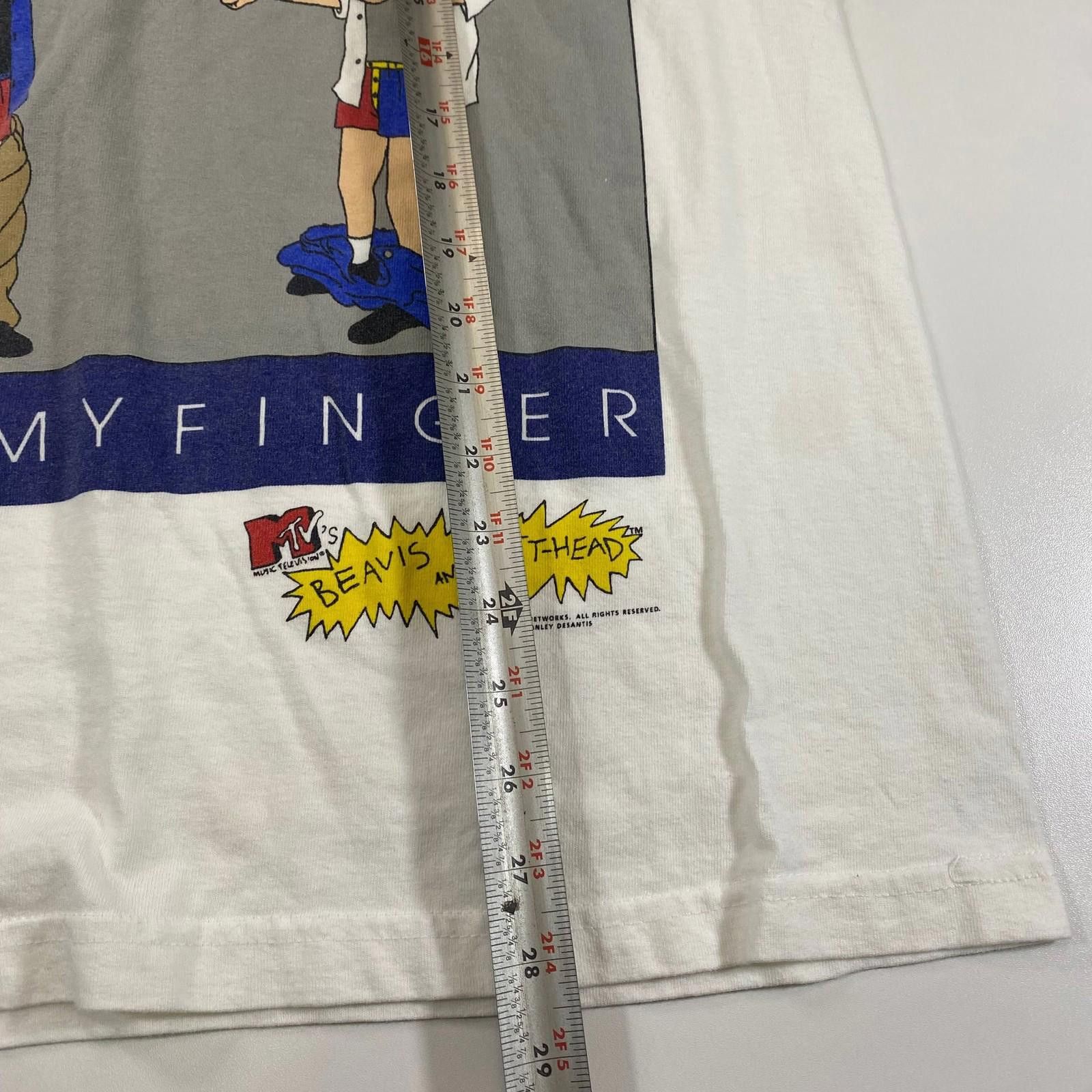 Other Vintage 1995 Beavis and Butthead Tommy Pull My Finger Shirt Size US M / EU 48-50 / 2 - 6 Thumbnail