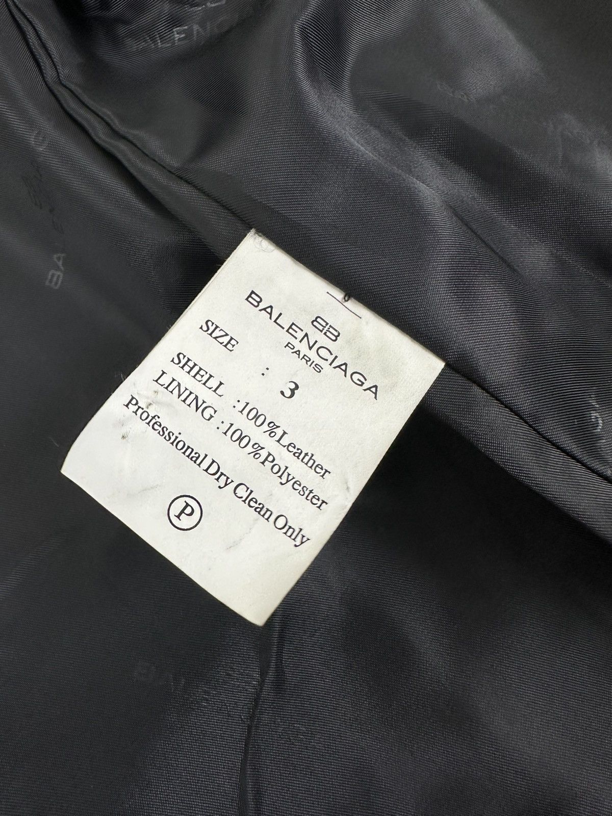 Balenciaga Balenciaga - Nicolas Ghesquiere 1997 Zip-Up Leather Jacket Size US M / EU 48-50 / 2 - 14 Thumbnail