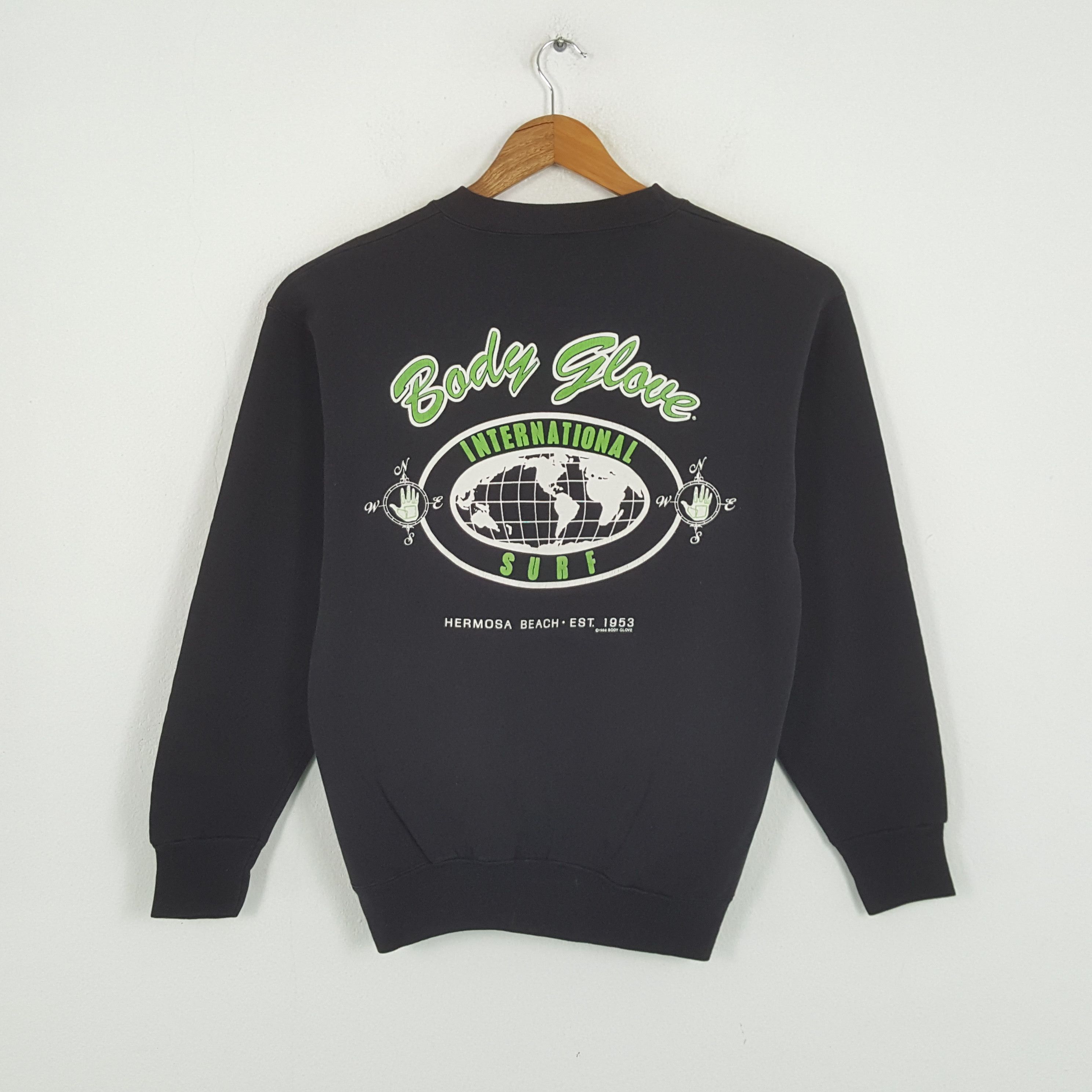 Body Glove × Vintage Vintage BODY GLOVES American Surfing Style Sweatshirt Size US M / EU 48-50 / 2 - 1 Thumbnail
