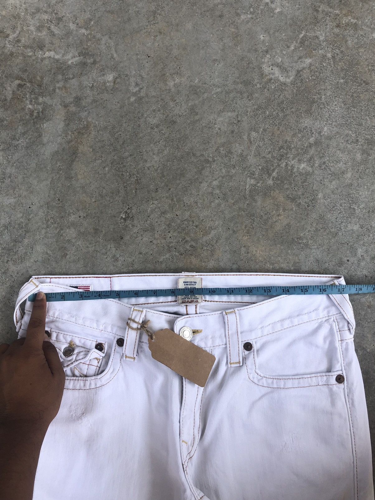 True Religion Vintage True Religion Flared Jeans Distressed Jeans Size US 34 / EU 50 - 24 Thumbnail