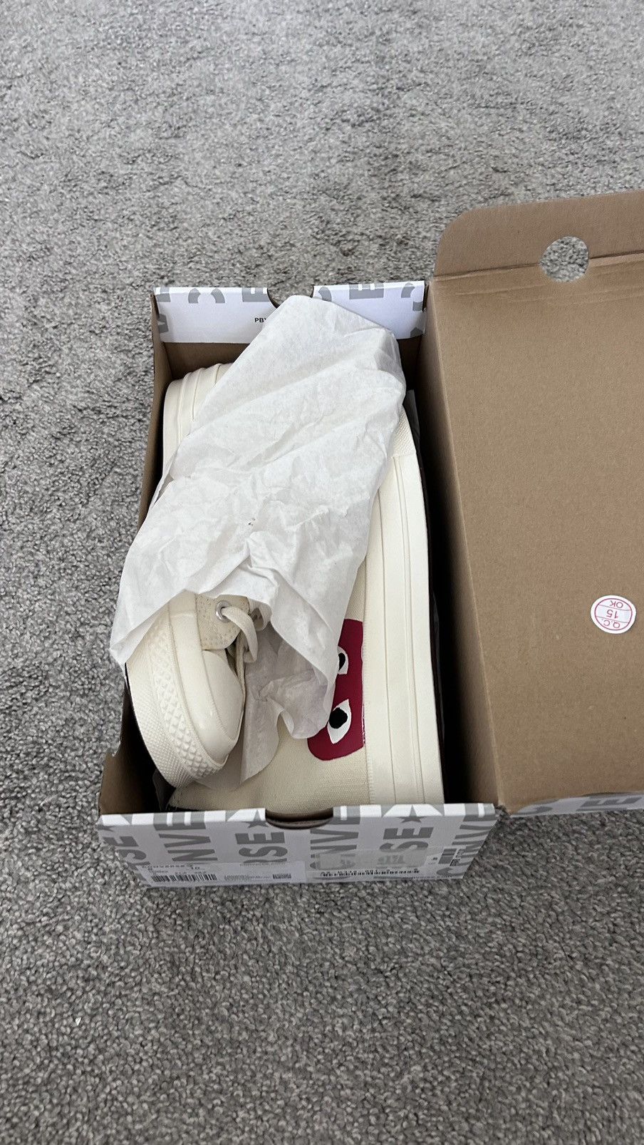 Comme des Garcons PLAY × Converse Converse x CDG Chuck 70 Size US 8 / EU 41 - 4 Thumbnail
