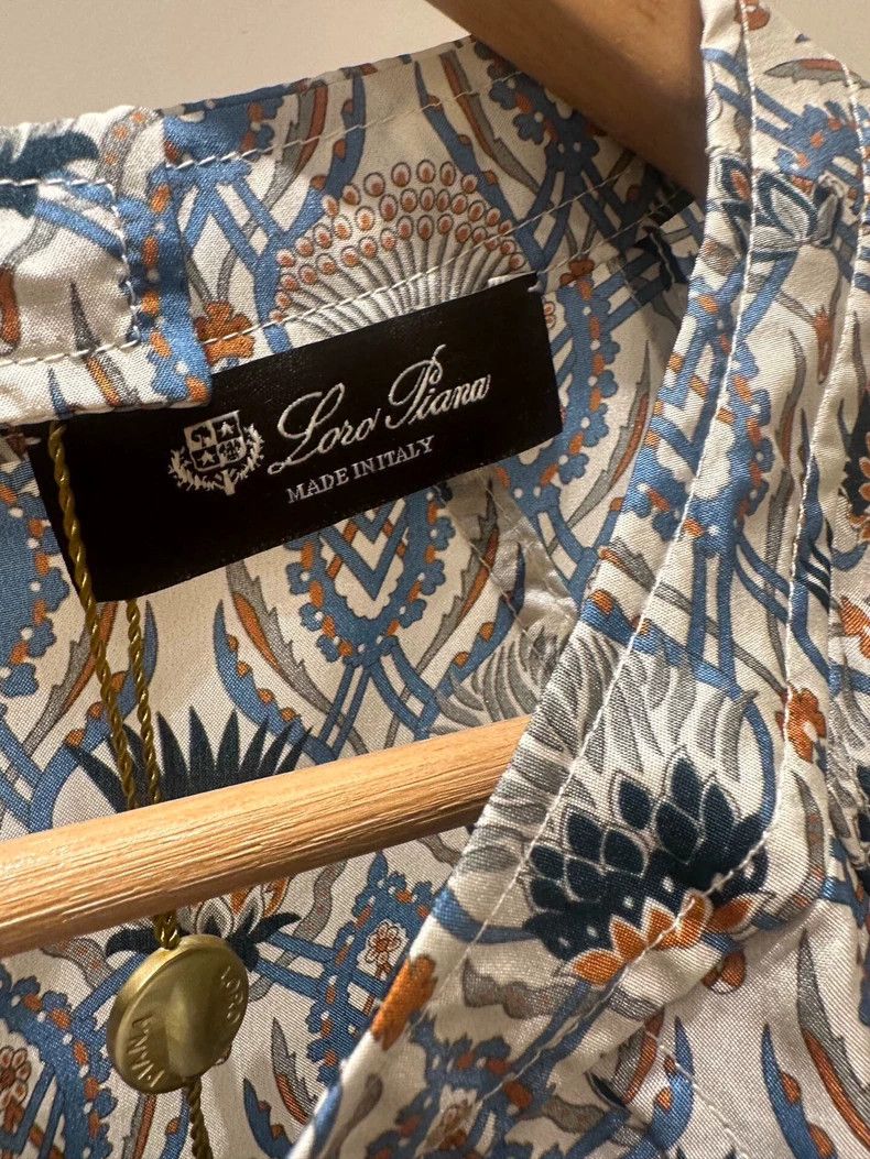 Loro Piana LORO PIANA Lady's silk dress Size M / US 6-8 / IT 42-44 - 3 Thumbnail