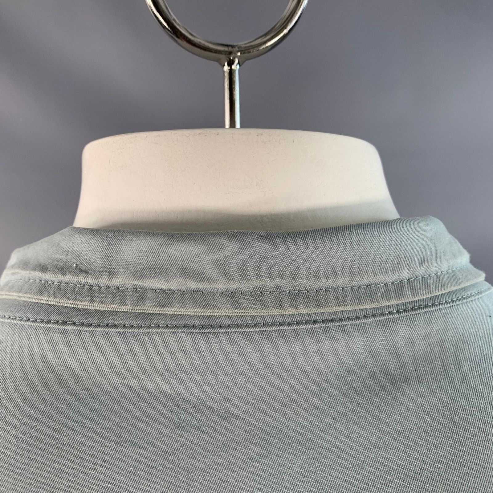 Marine Layer MARINE LAYER XL Blue Grey Color Block Cotton Blend Jacket Size US XL / EU 56 / 4 - 6 Thumbnail