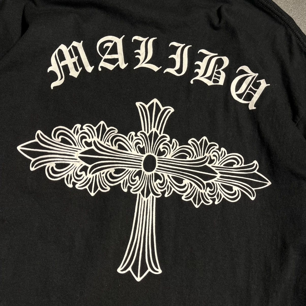 Chrome Hearts Vintage 90’s Malibu Floral Cross Neck Script Size US XL / EU 56 / 4 - 4 Thumbnail