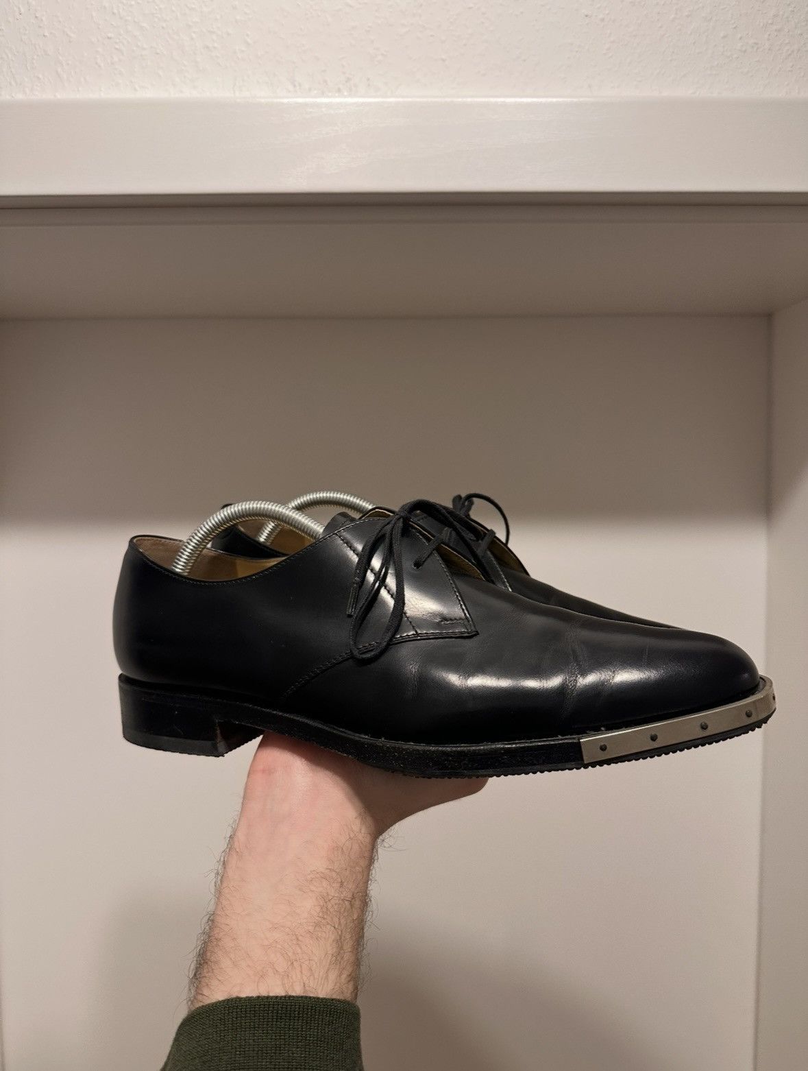 Helmut Lang S/S 2004 Metal Toes Derbies Size US 8 / EU 41 - 5 Thumbnail