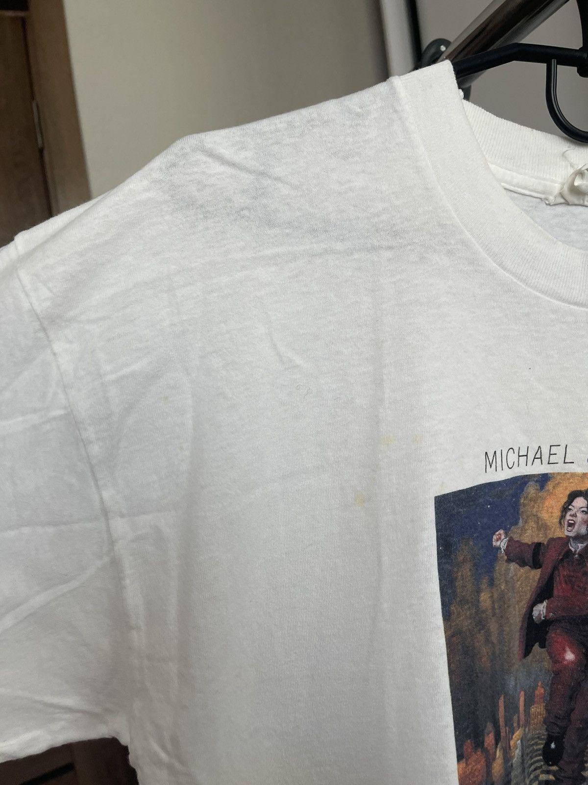 Michael Jackson Michael Jackson Blood On The Dance Floor Vintage T-Shirt 90s Size US L / EU 52-54 / 3 - 8 Thumbnail