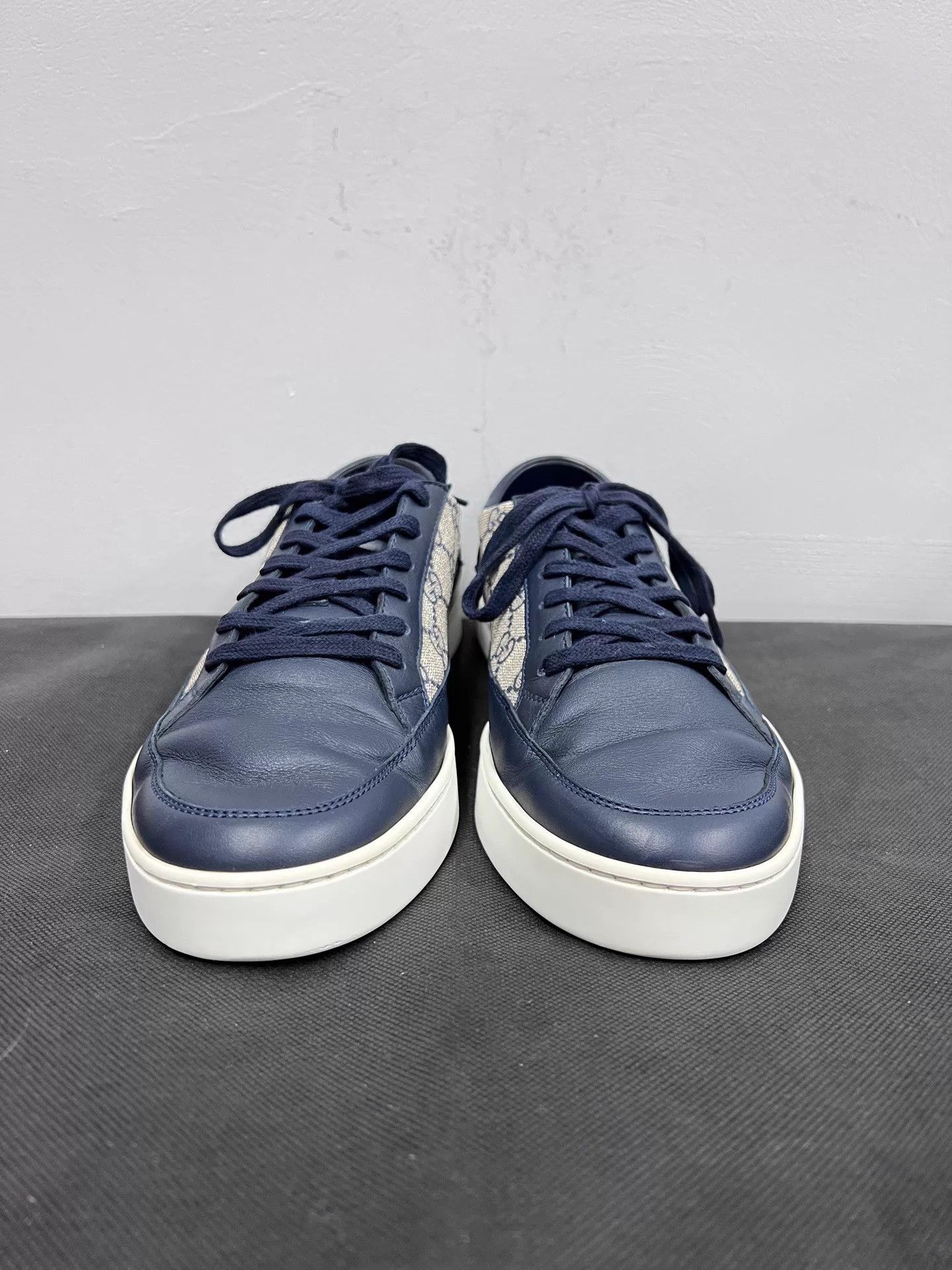Gucci Gucci ACE Leather GG Sneakers US8/EU42 Size US 9 / EU 42 - 2 Thumbnail