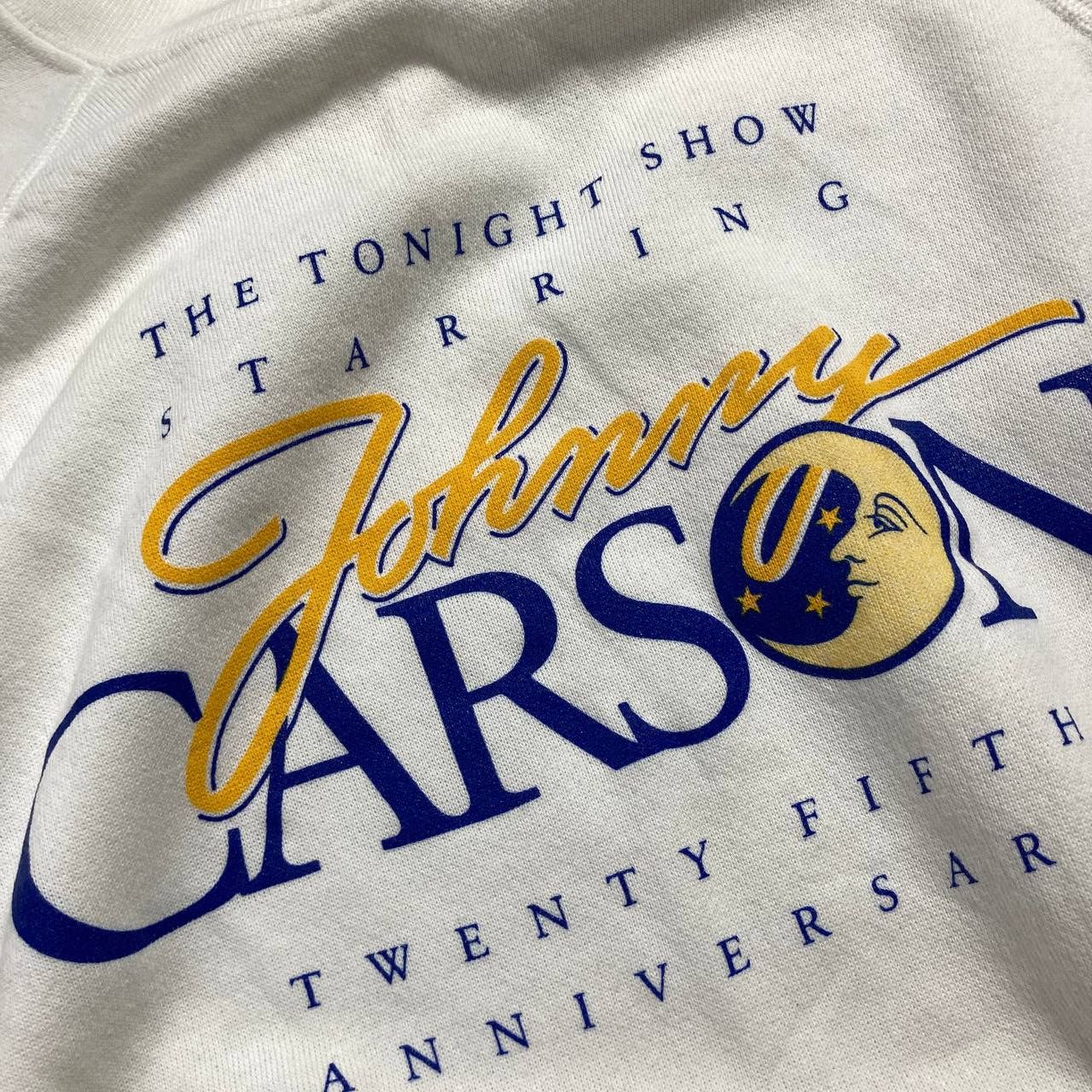 Arts & Science Vintage 80s Johnny Carson The Tonight Show Hanes Crewneck Size US XL / EU 56 / 4 - 3 Thumbnail