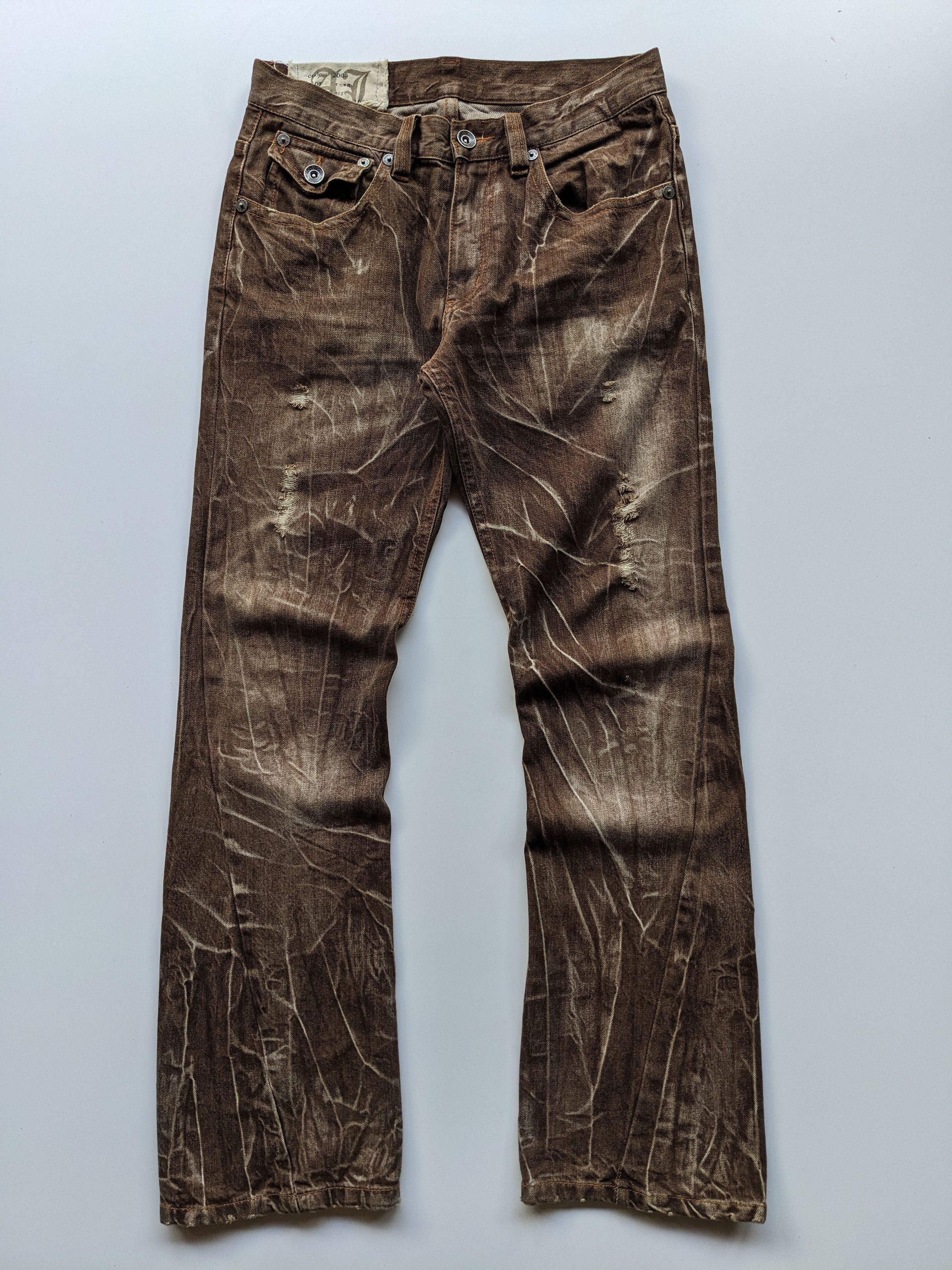 Jean × Le Grande Bleu (L.G.B.) Antful Jeans like L.G.B flare clawmark jean Size US 31 - 3 Thumbnail
