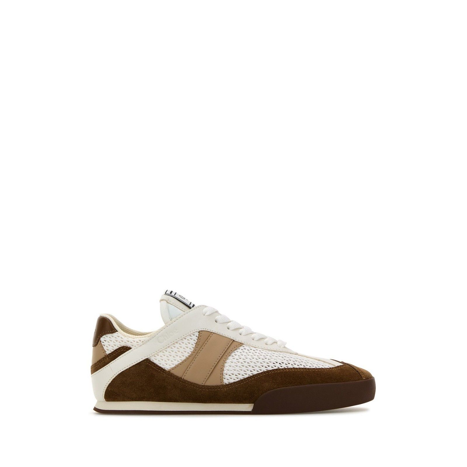 Chloe Chloe Kick Multicolor Mesh Leather Brown Sneakers New & Auth Size US 11 / IT 41 - 5 Thumbnail