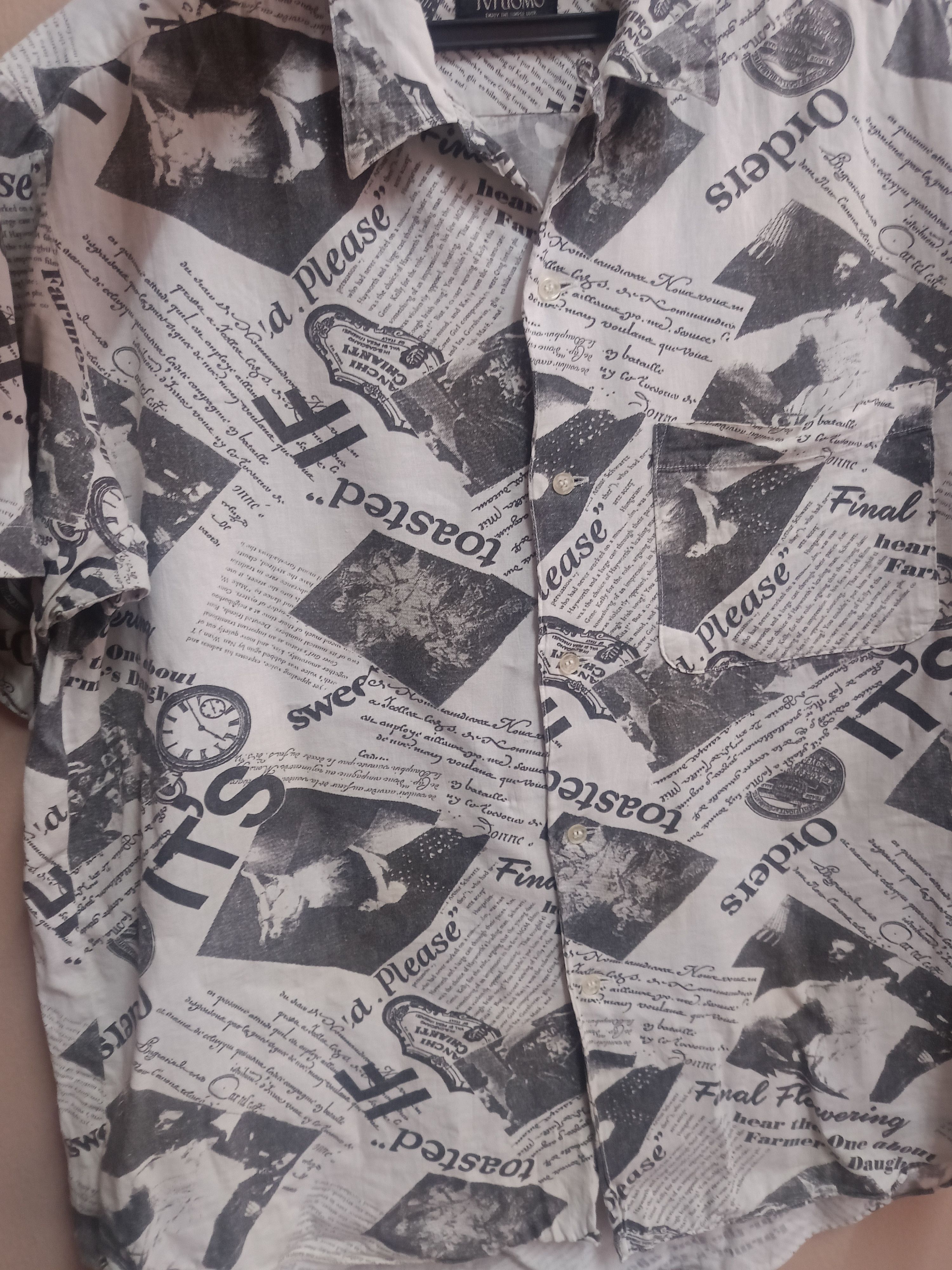 Vintage Vintage 1944 Cover Girl Magazine Shirt Movie Size US L / EU 52-54 / 3 - 8 Thumbnail