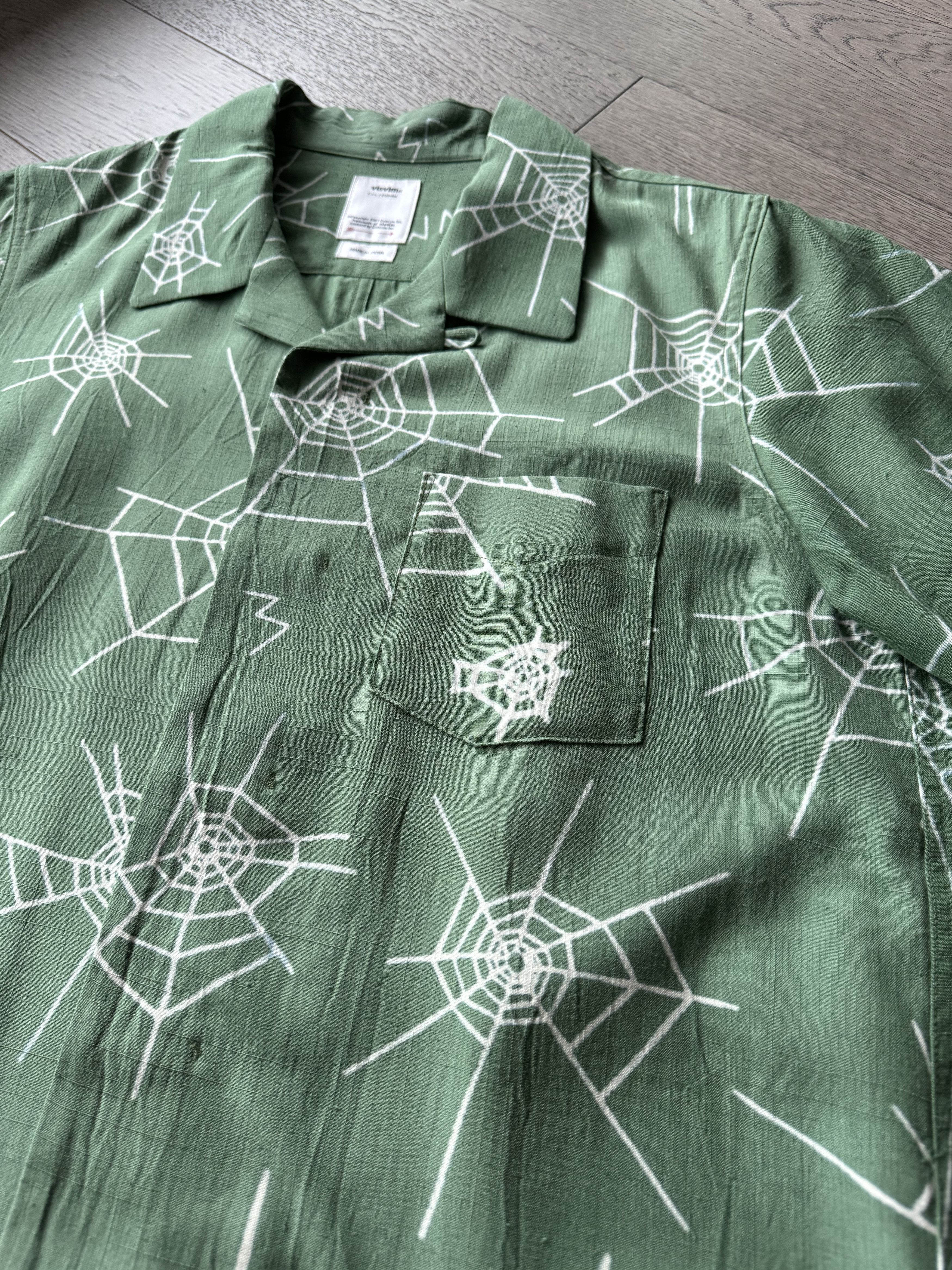 Visvim VISVIM FREE EDGE SHIRT S/S COPPE Size US S / EU 44-46 / 1 - 2 Thumbnail