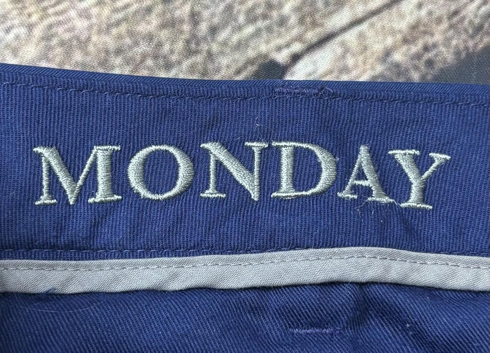 Bonobos Bonobos Chino Pants Mens 29x32 Monday Blue Cotton Slim Fit Size US 29 - 9 Thumbnail