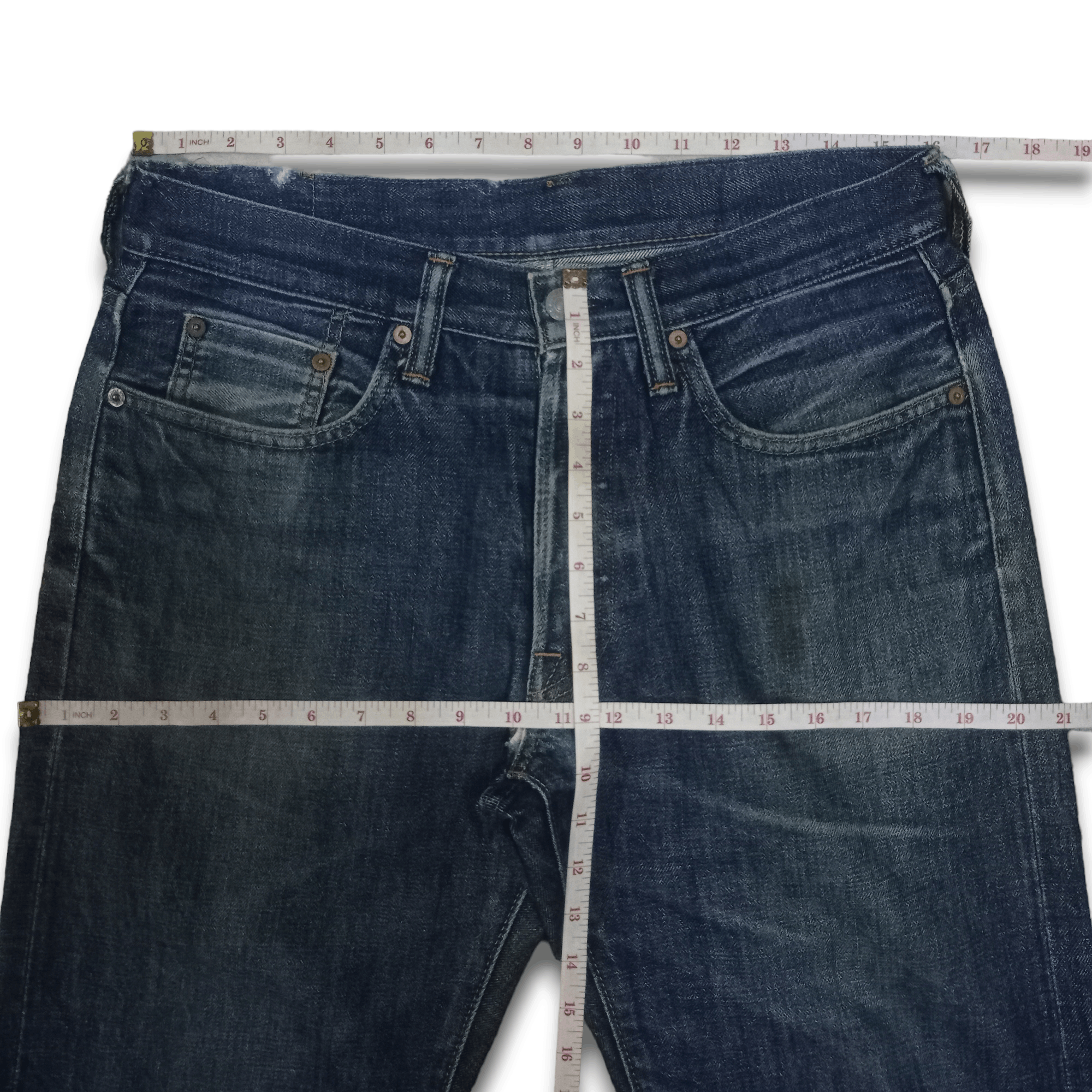 Studio D'Artisan Vintage Studio D'Artisan Japanese Selvedge Baggy Style Jeans Size US 32 / EU 48 - 10 Thumbnail