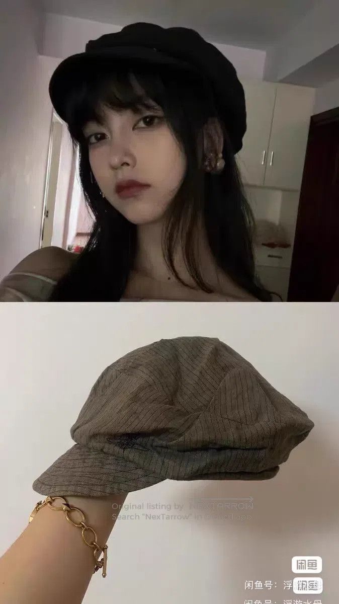 Vivienne Westwood Vivienne Westwood Crinkle Artist Hat Size ONE SIZE - 4 Thumbnail