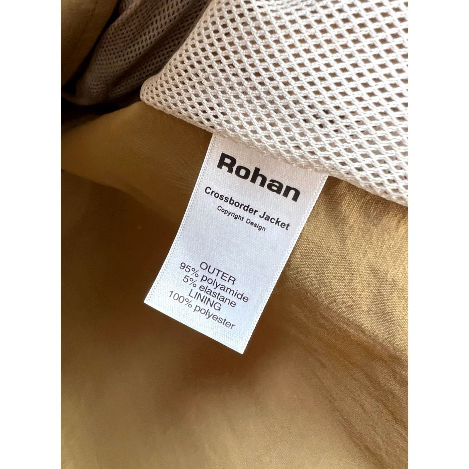 Vintage Rohan Jacket Mens L Beige Lightweight Full Zip Coat Crossborder Travel Outdoor Size US L / EU 52-54 / 3 - 4 Thumbnail