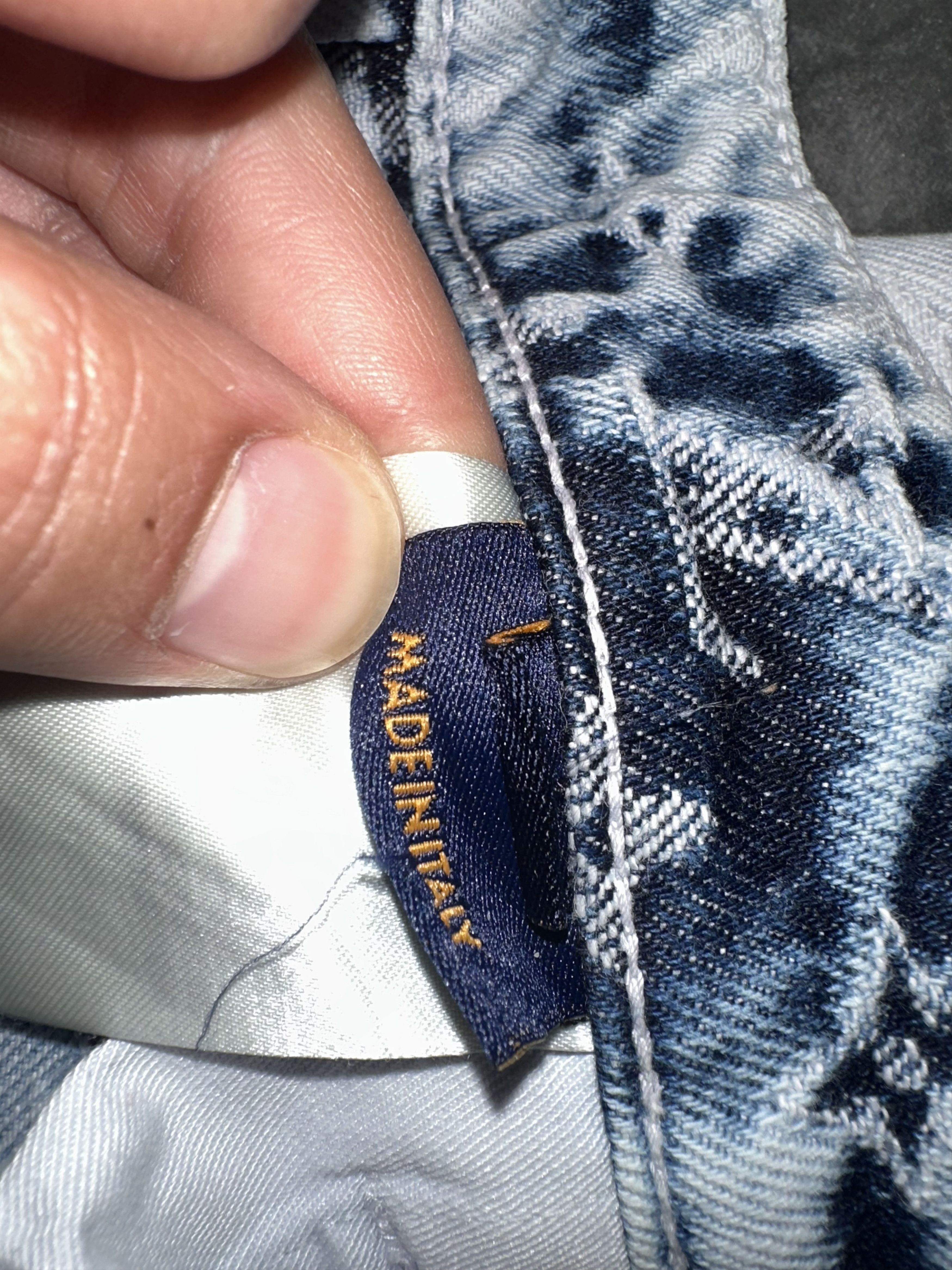 Louis Vuitton Louis Vuitton Purple n Blue Monogram Carpenter Flared Jeans Size US 38 / EU 54 - 15 Thumbnail