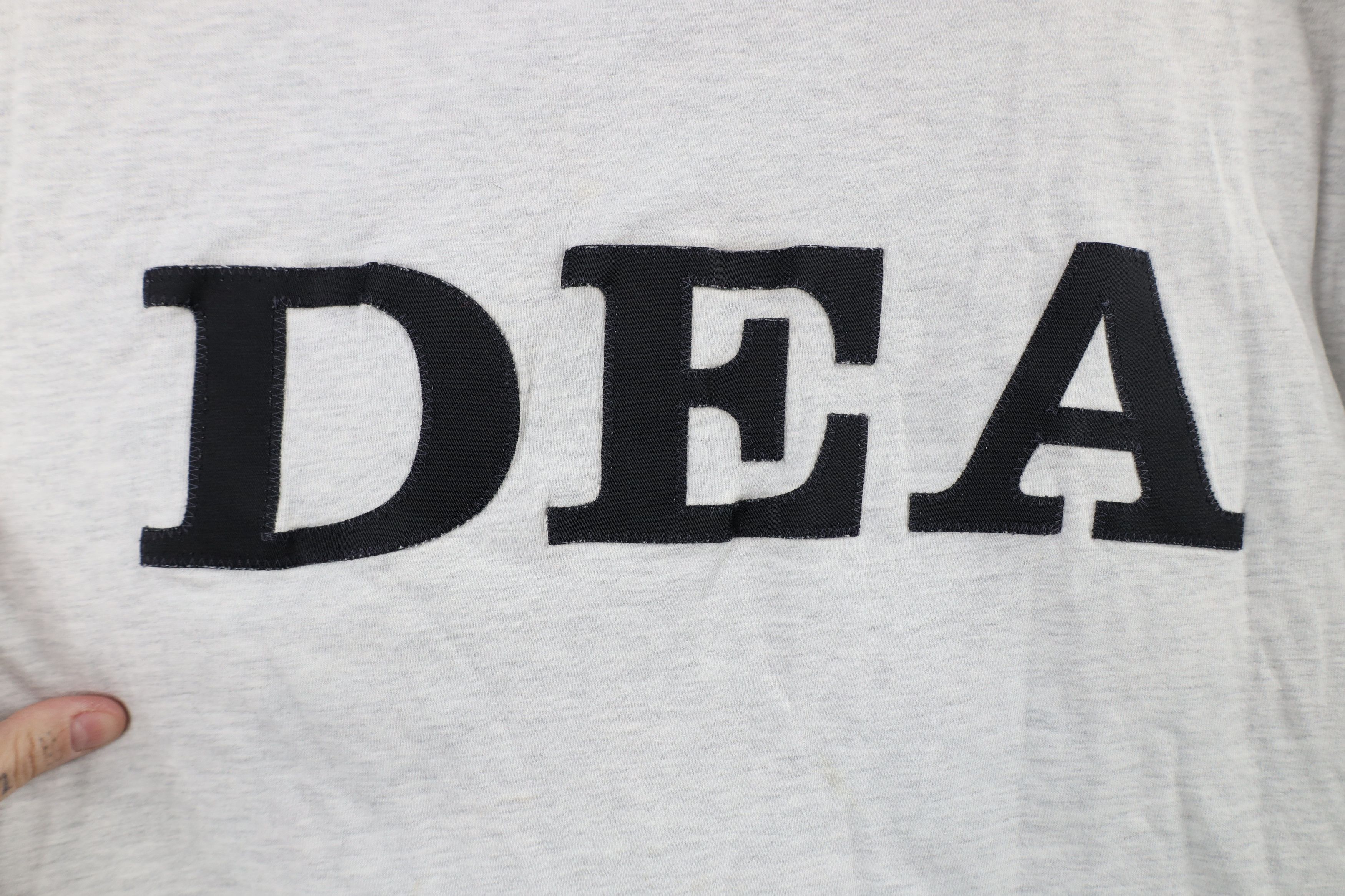 Vintage Vintage 90s DEA Drug Enforcement Agency Short Sleeve T-Shirt Size US XL / EU 56 / 4 - 4 Thumbnail
