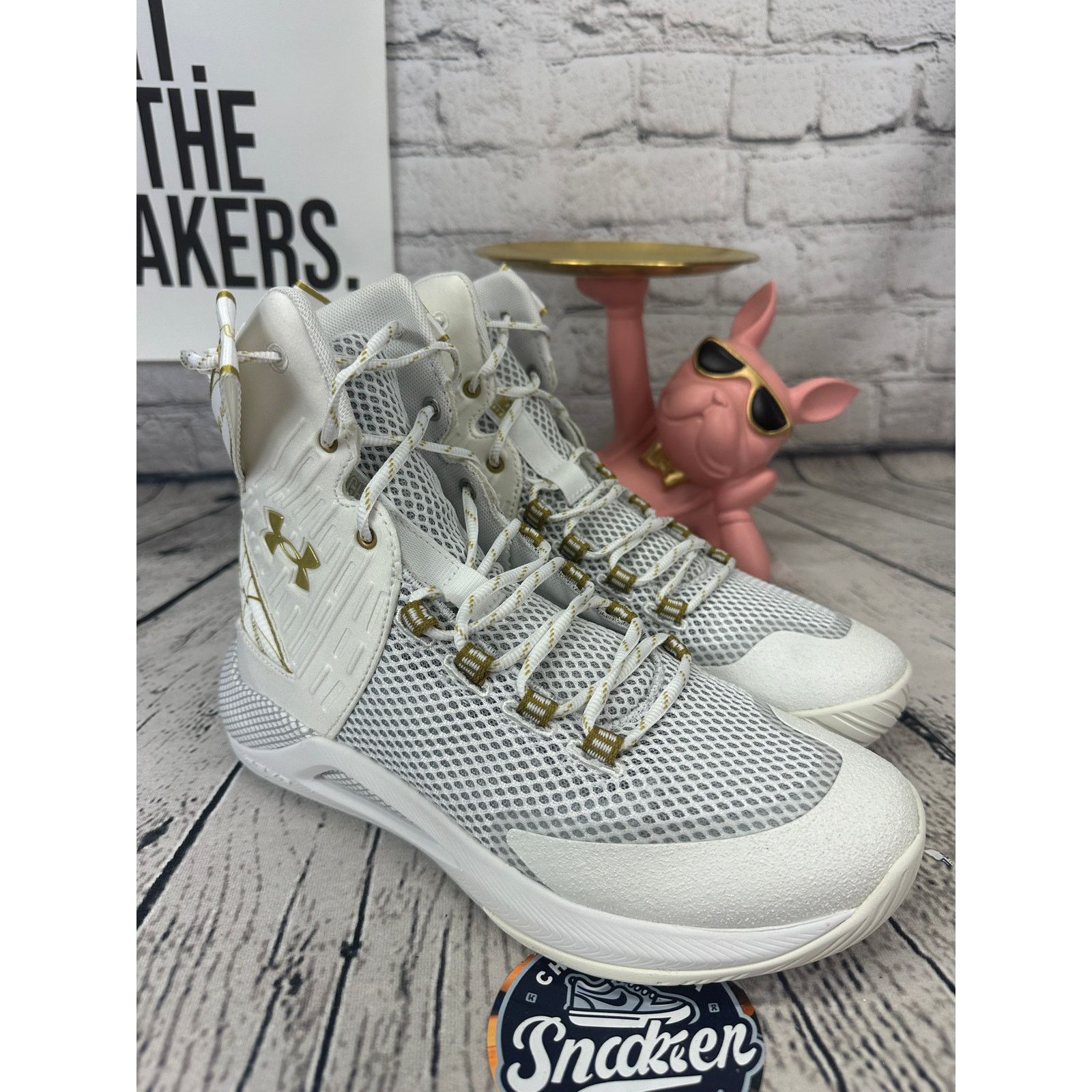 Under Armour Under Armour Highlight Ace Volleyball Shoes Womens 8.5 Gold Size US 8.5 / IT 38.5 - 5 Thumbnail