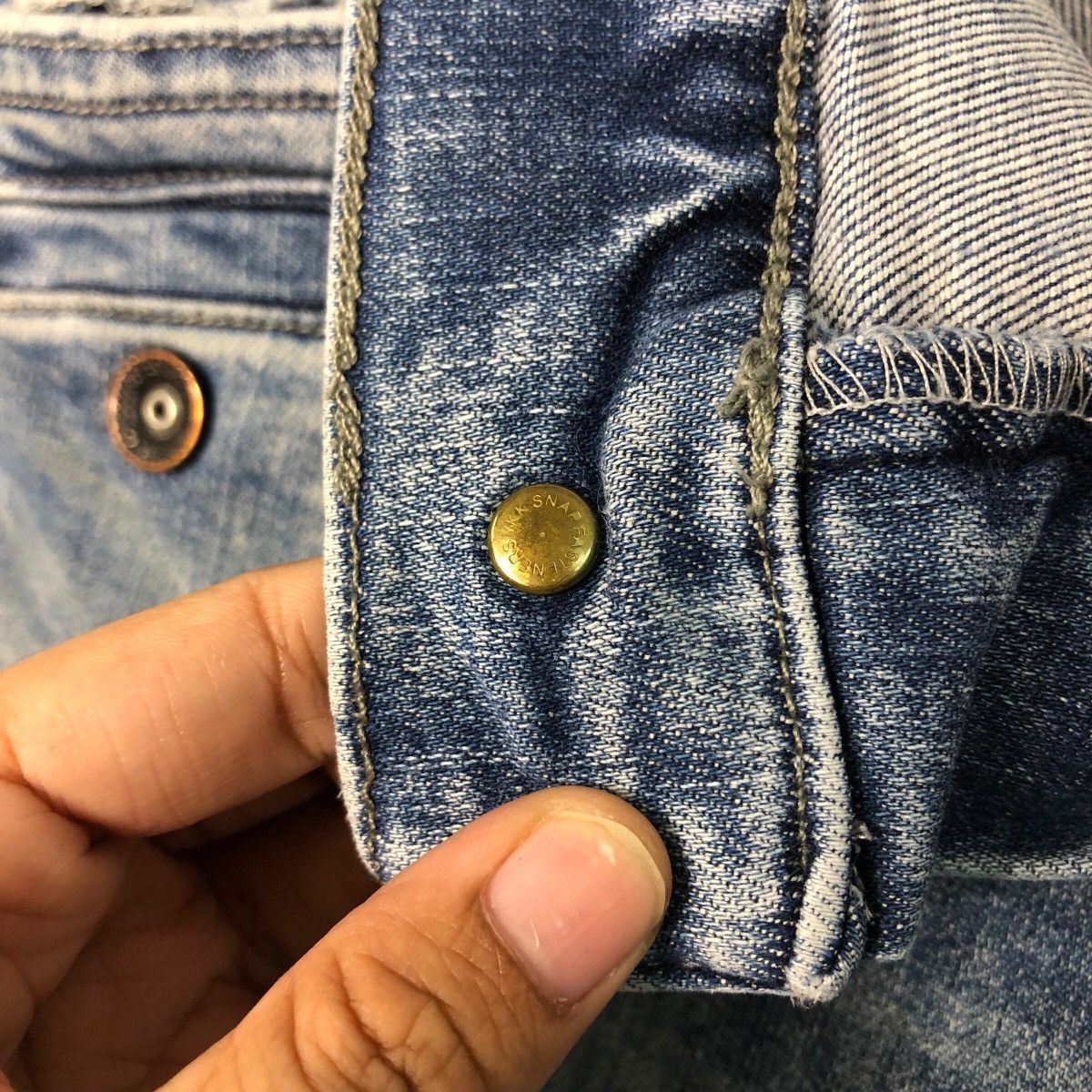 Japanese Brand G.G Archive Distressed Biker Jeans – Rare Japan Denim Size US 34 / EU 50 - 21 Thumbnail
