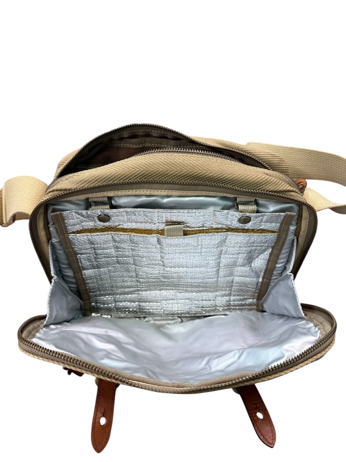 Japanese Brand RARE VINTAGE SILVER LAKE CLUB DUCK CANVAS CROSSBODY BAG Size ONE SIZE - 16 Thumbnail