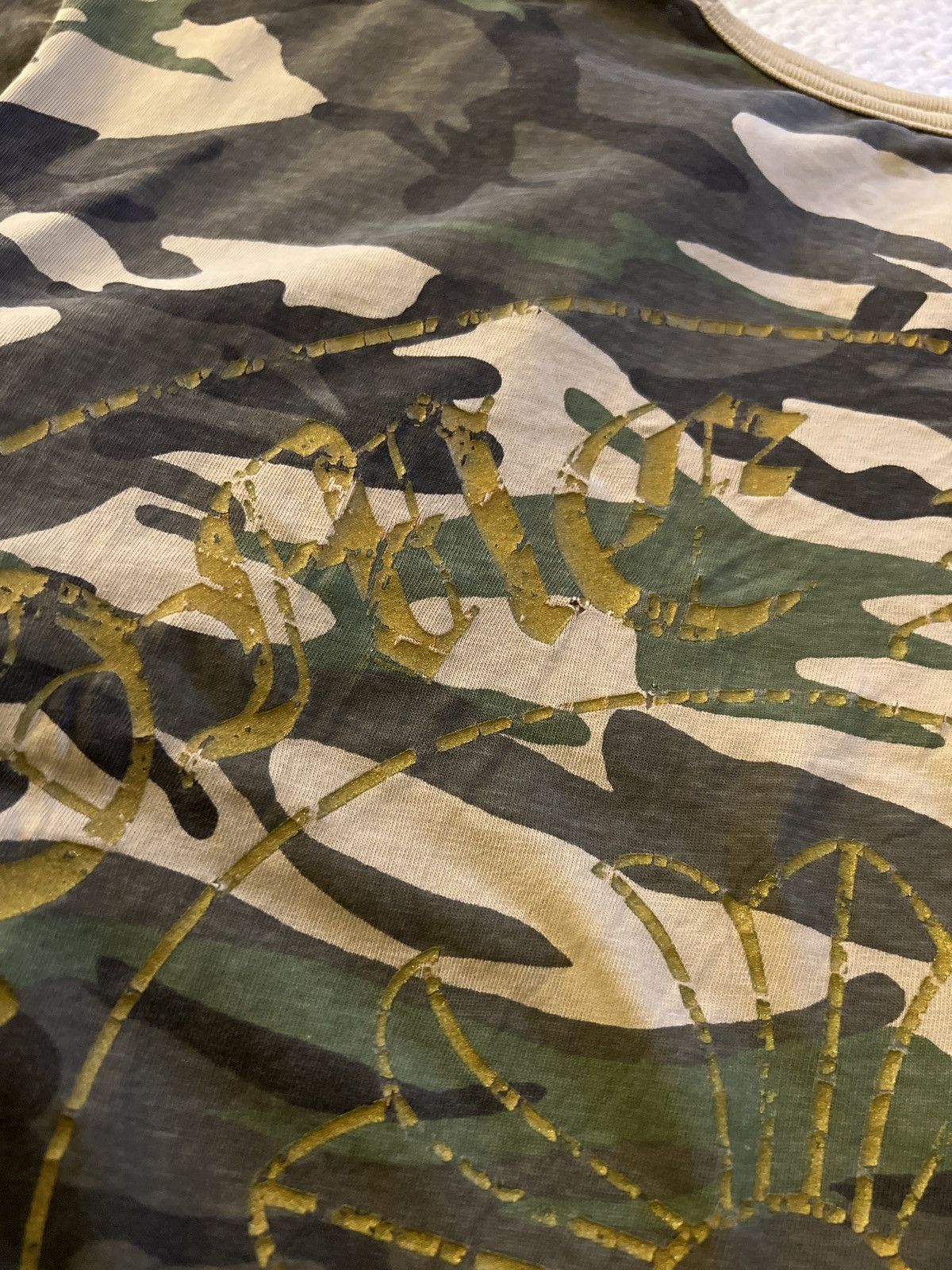 Chrome Hearts 🔥 CHROME HEARTS VINTAGE CAMO TEE T SHIRT SINGLE STITCH XL Size US XL / EU 56 / 4 - 15 Thumbnail