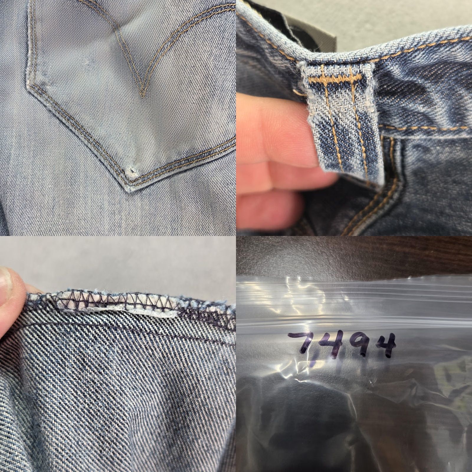 Levi's VTG Levi's Engineered Jeans Mens Med Wash 30x28 Distressed Pockets 90s Twisted Fits Denim Jeans Relaxed Blue 30 Mens Size US 30 / EU 46 - 11 Thumbnail