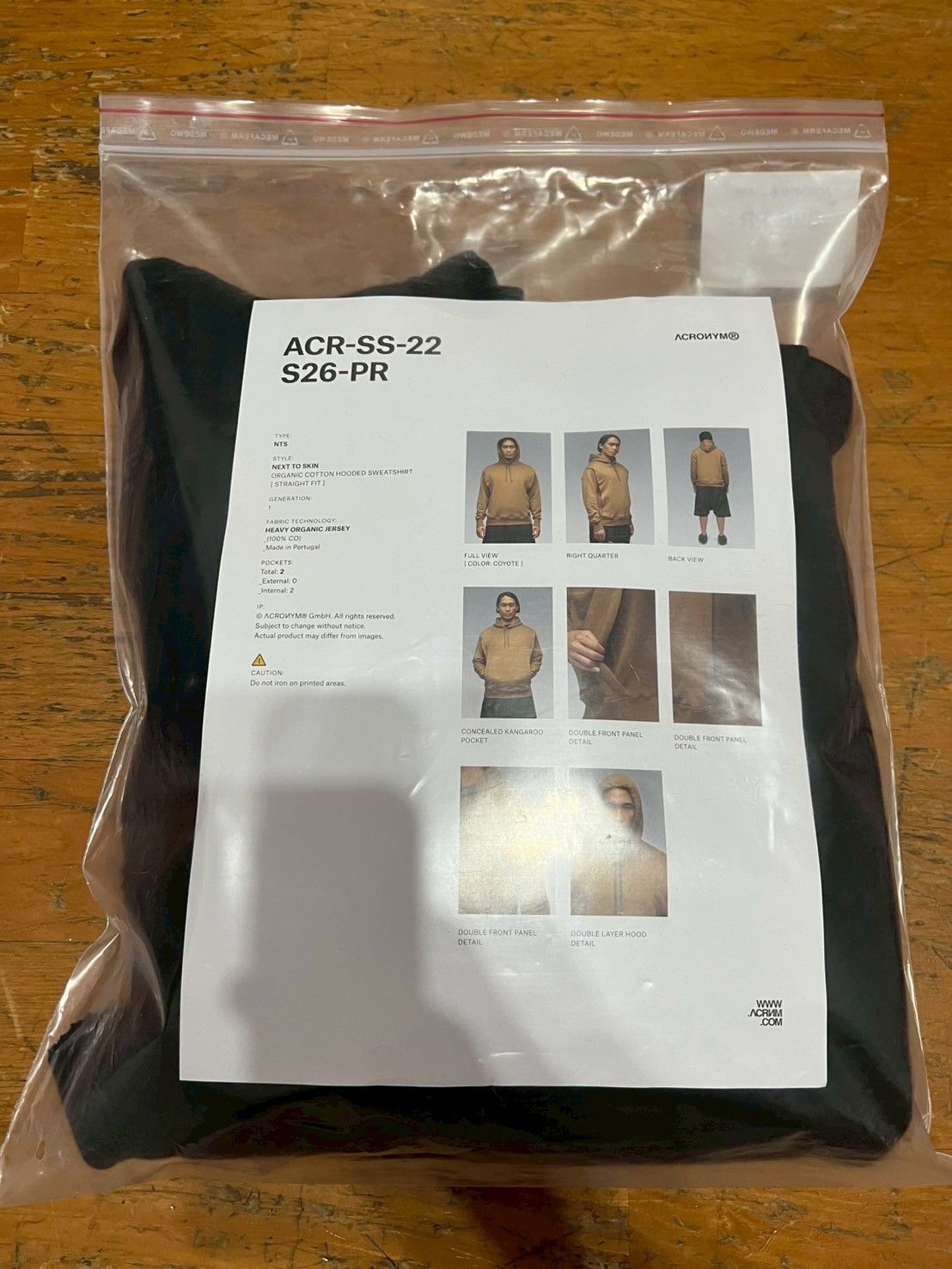 Acronym ACRONYM S26-PR Size US M / EU 48-50 / 2 - 5 Thumbnail