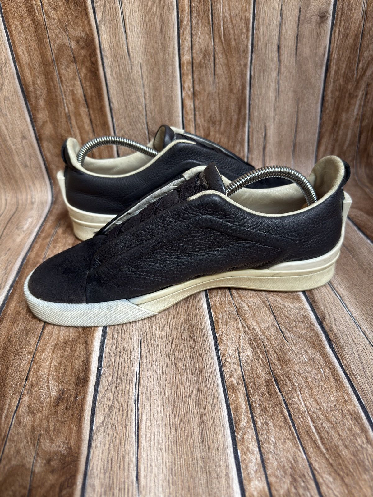 Ermenegildo Zegna Suede triplestitch trainers Size US 7 / EU 40 - 12 Thumbnail