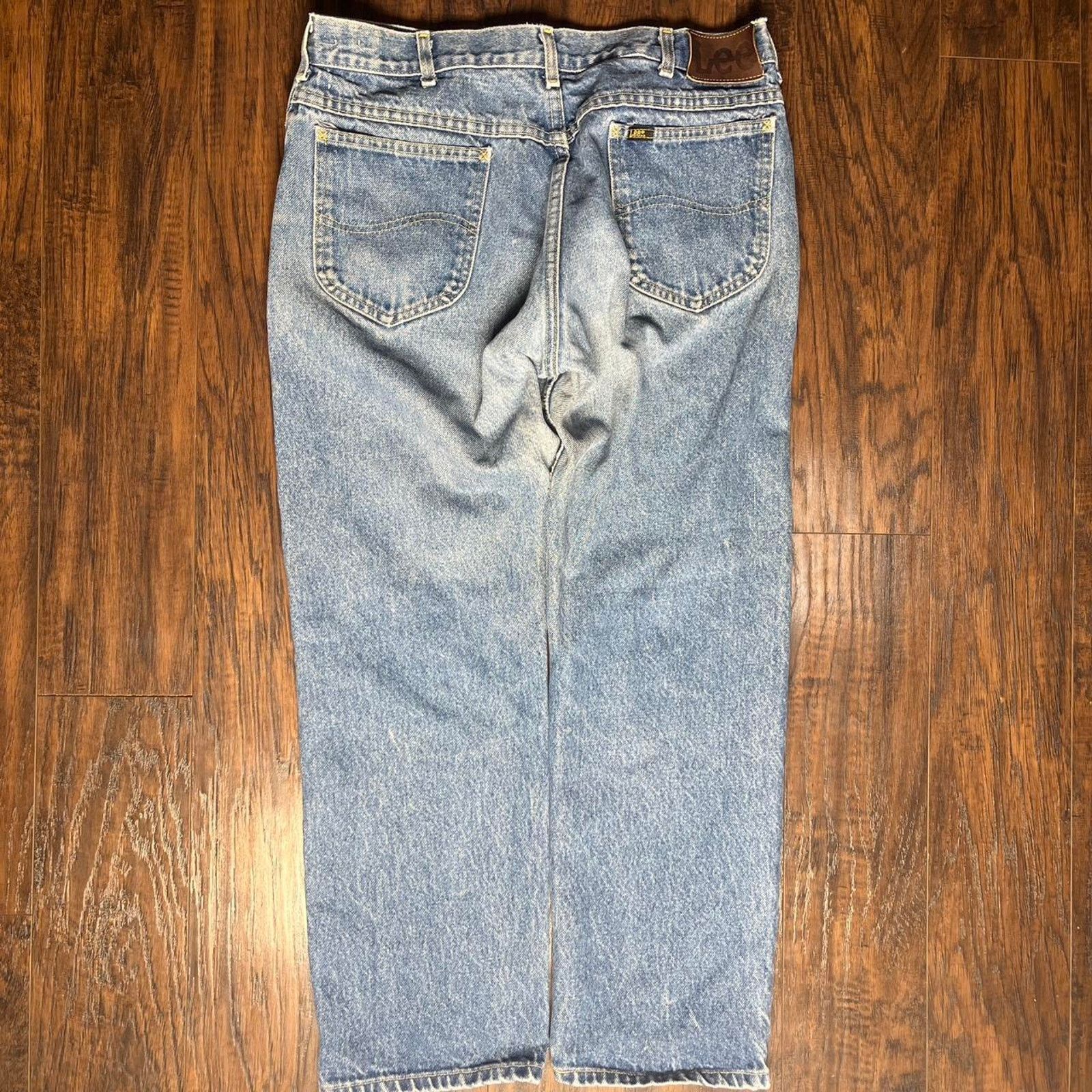 Lee Vintage blue denim lee jeans Size US 36 / EU 52 - 1 Thumbnail