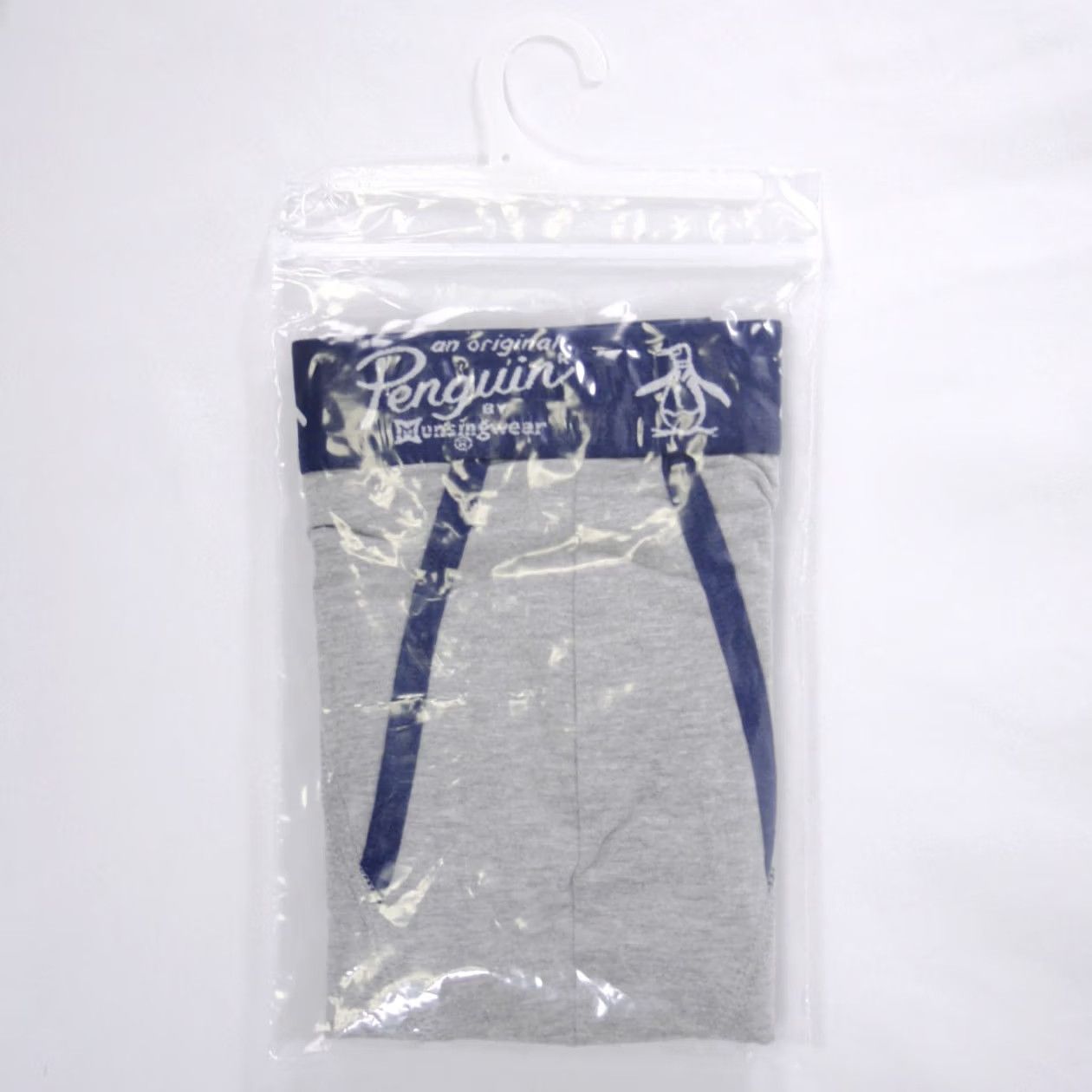 Original Penguin Original Penguin Men's Grey With Navy Boxer Brief S Size 36R - 5 Thumbnail