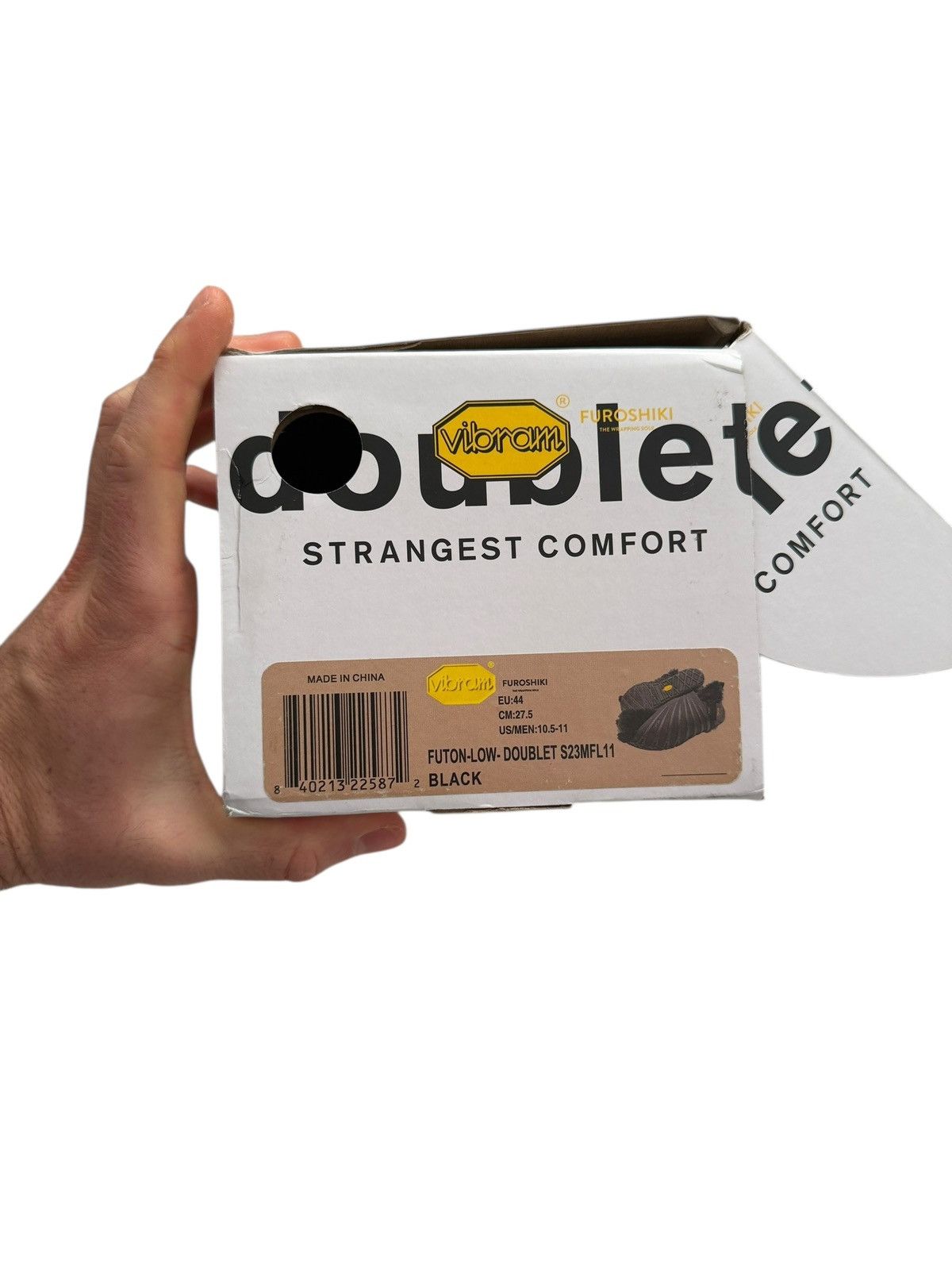 Doublet × Suicoke × Vibram Sz44 GRAIL Hanging Bat Resting Black Shoe Size US 11 / EU 44 - 17 Thumbnail