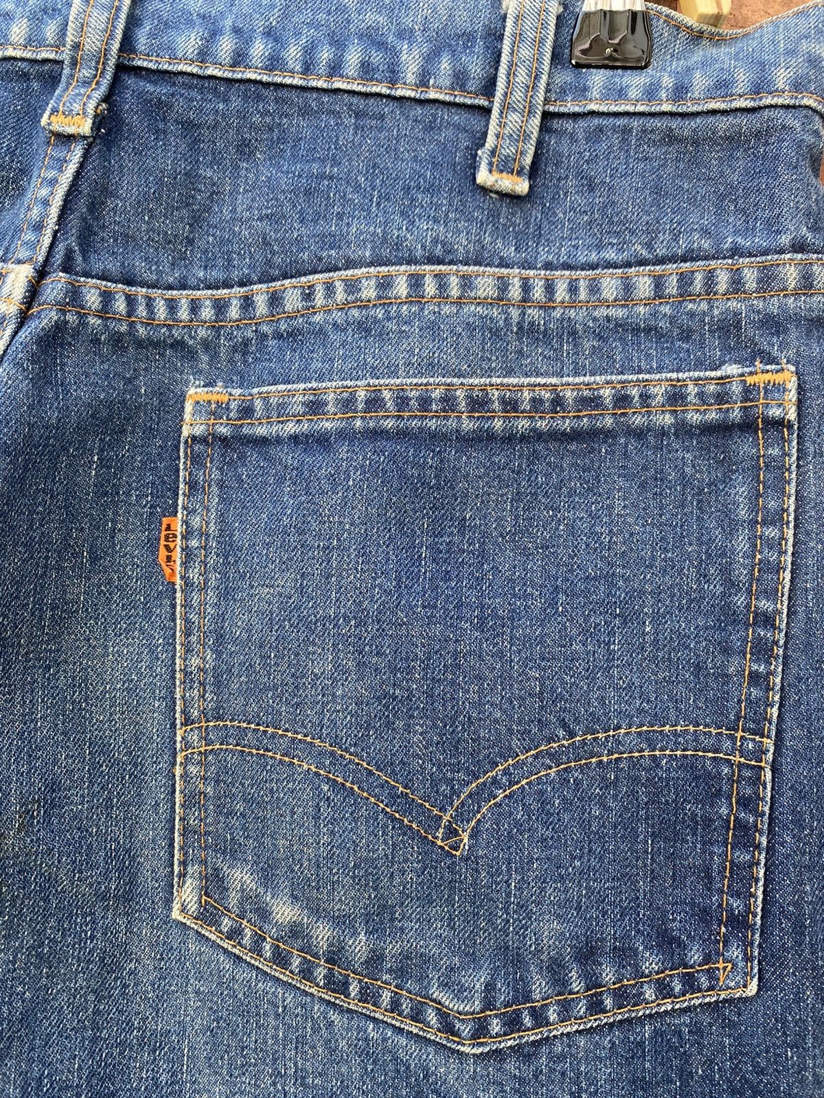 Levi's × Levi's Vintage Clothing × Vintage W33x29.5 Vintage levi's 646 flare bell bottom 70s oramge tab Size US 33 - 6 Thumbnail