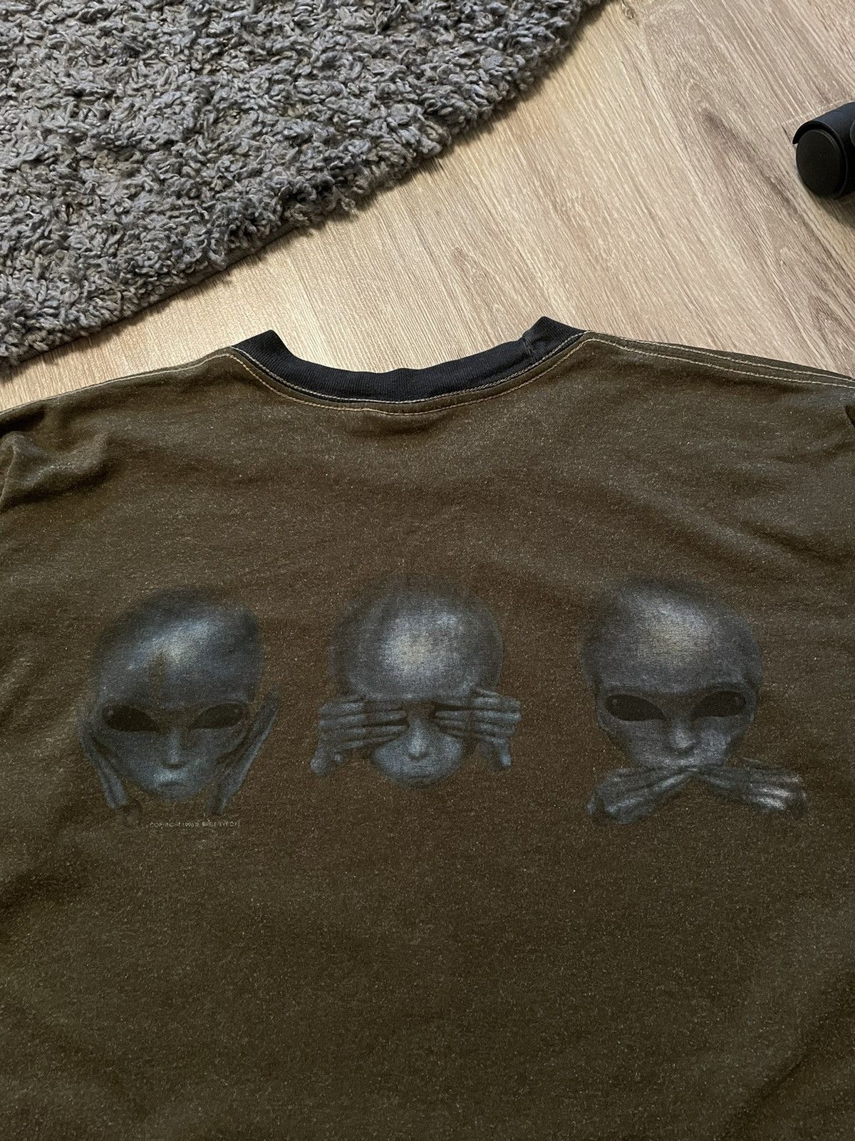 Alien Workshop Rare 1996 Alien Workshop Skate Janet Jackson Promo T Shirt Size US XL / EU 56 / 4 - 11 Thumbnail